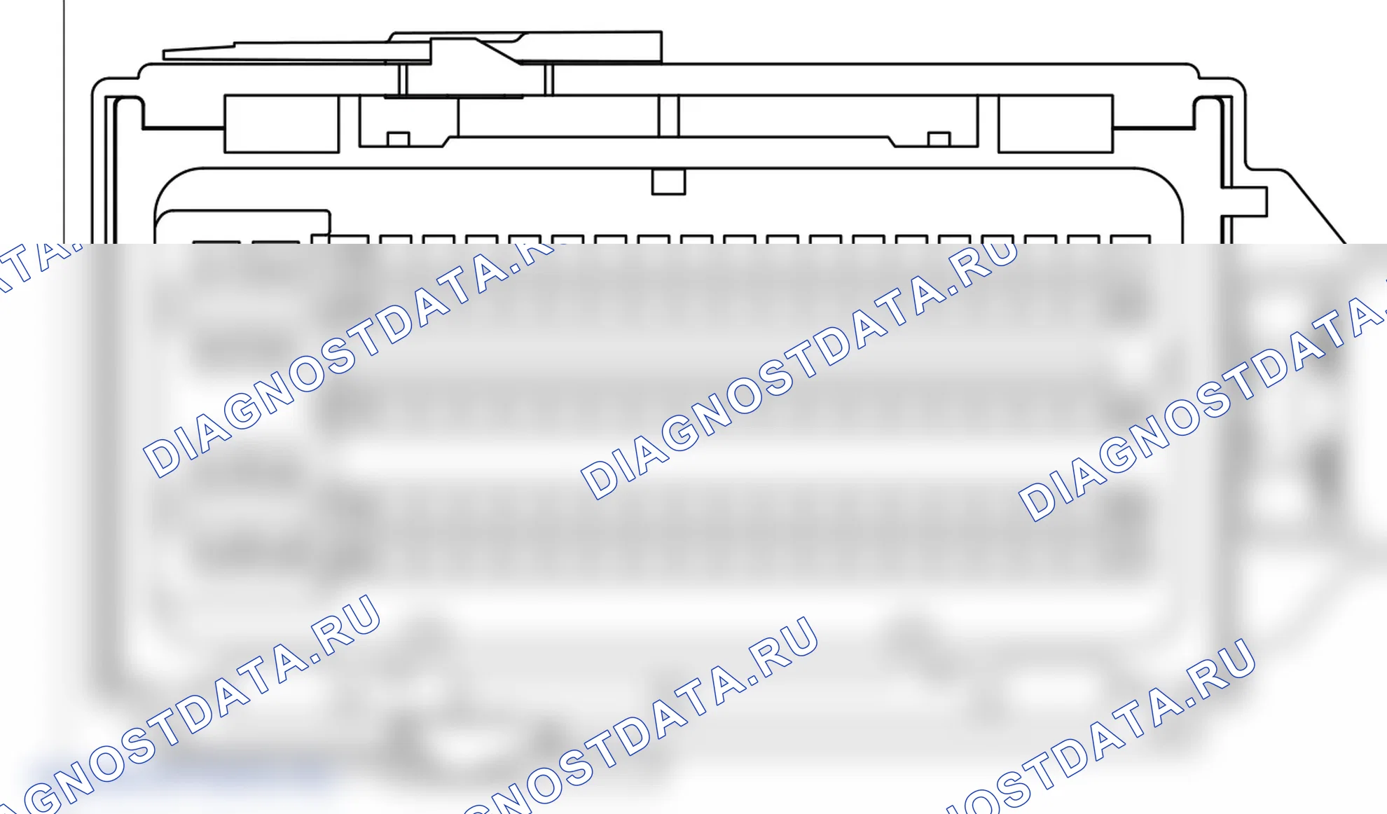 Распиновка разъёма E01-X02(B) — внешний вид и назначение контактов. Tank 300 I