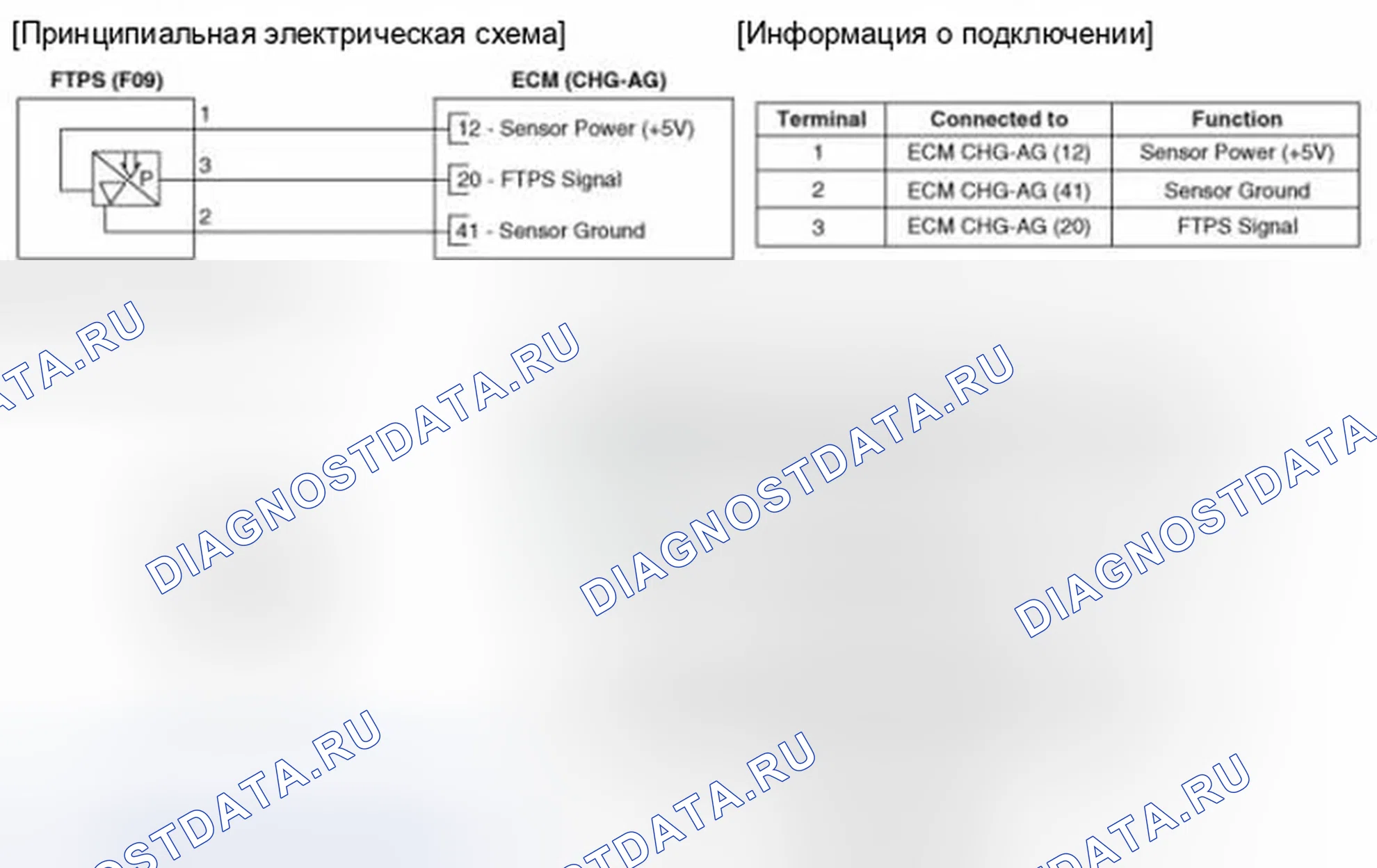 Рис. 203: Принципиальная схема. Hyundai Sonata VI