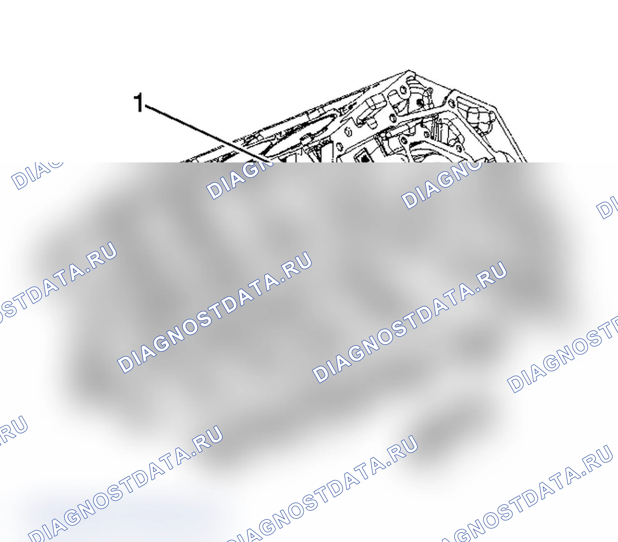 Рис. 1: Порядок демонтажа. Chevrolet Silverado 2500 HD 