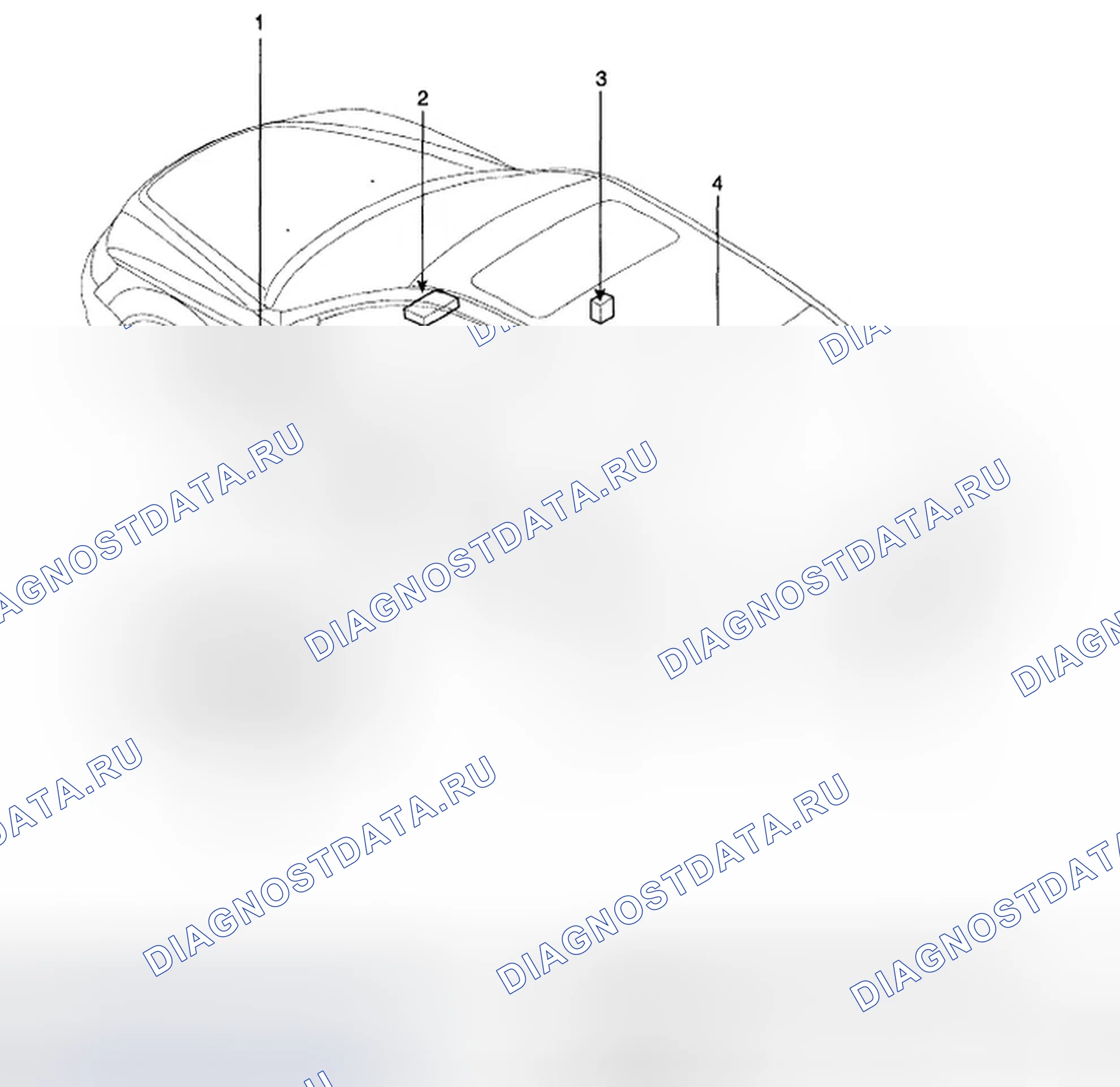 Рис. 50: РАСПОЛОЖЕНИЕ КОМПОНЕНТОВ. Hyundai Sonata V рестайлинг