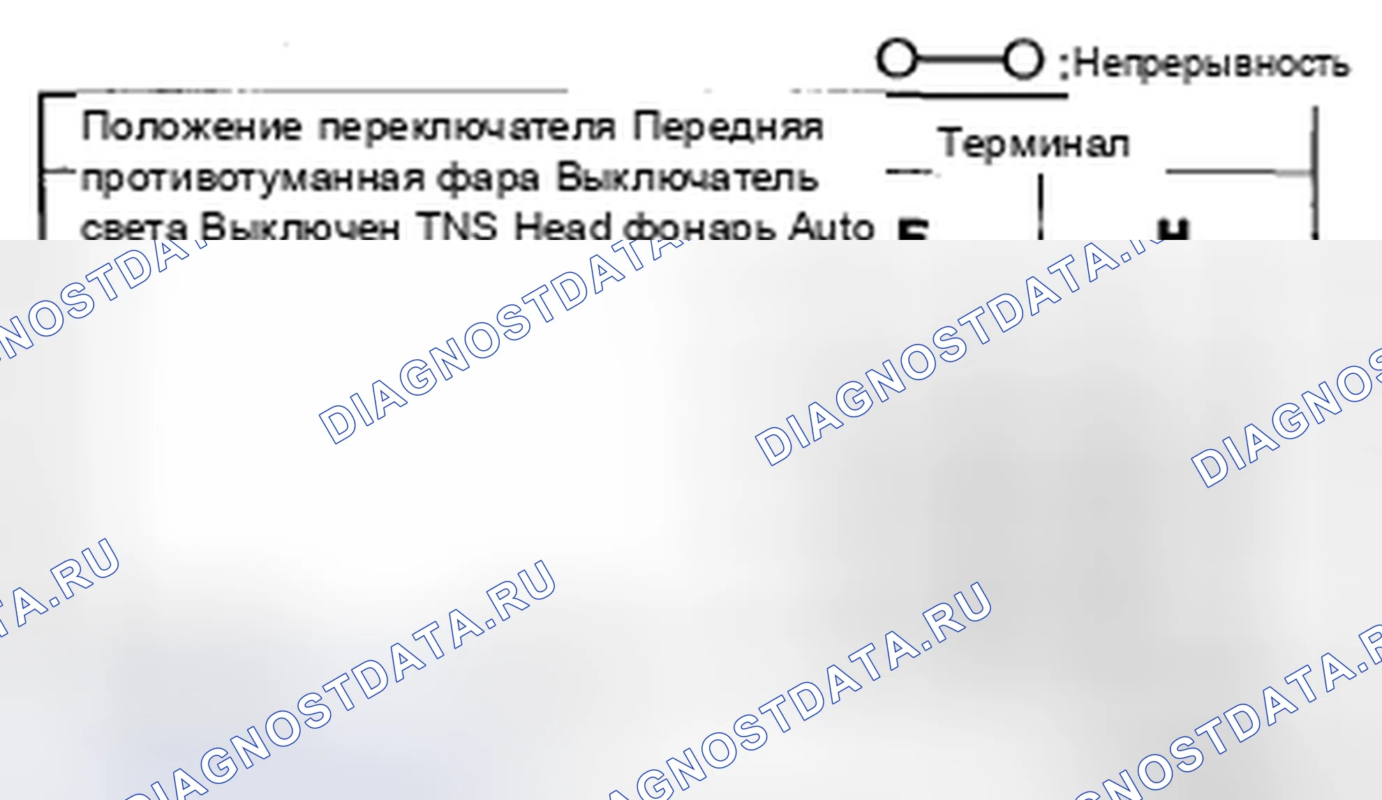 Рис. 28: ПРОВЕРКА ПЕРЕКЛЮЧАТЕЛЯ ПЕРЕДНЕГО ПРОТИВОТУМАННОГО ФОНАРЯ. Mazda 5 I рестайлинг