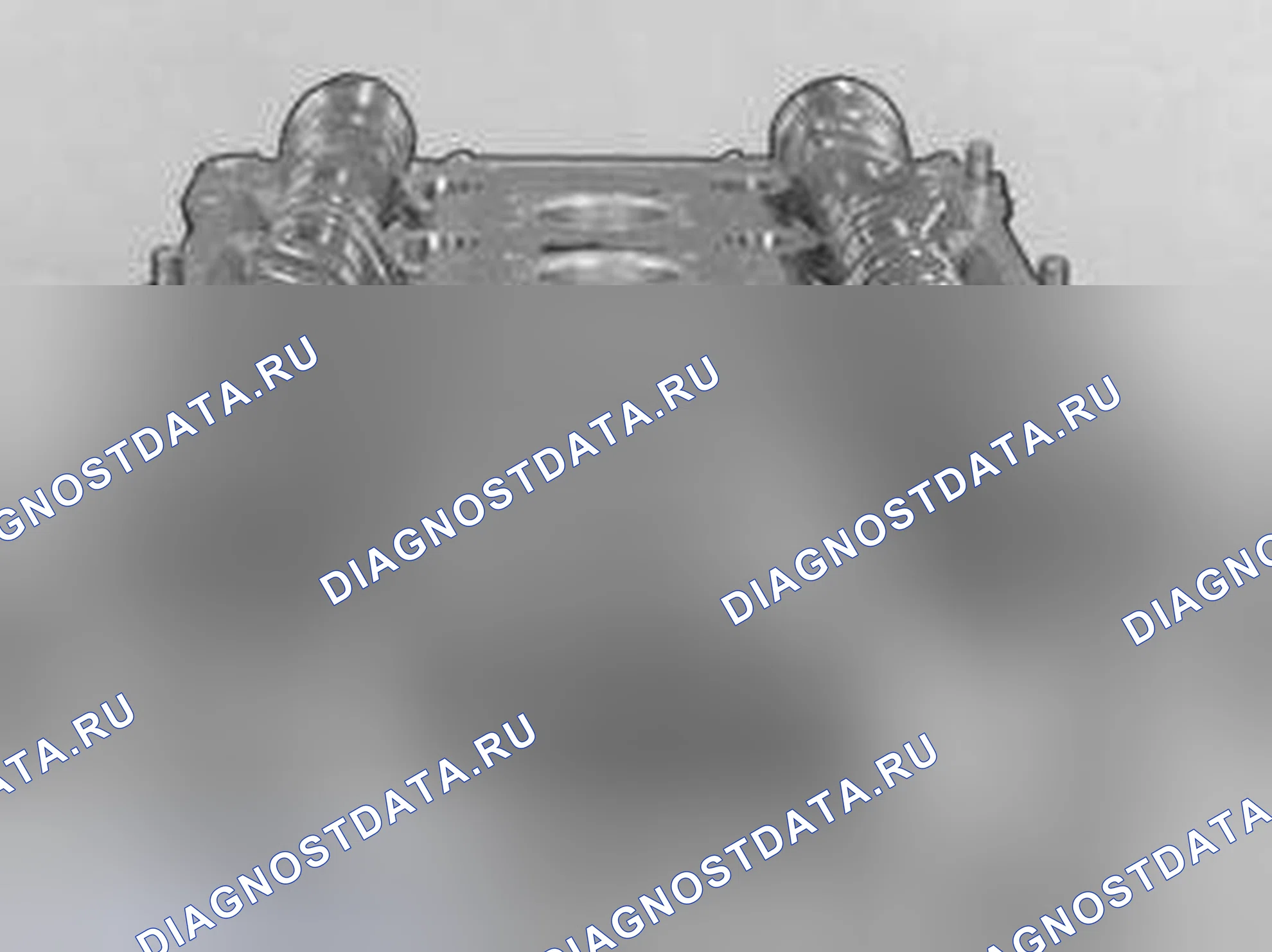 Рис. 519: Установка подъемников клапанов и распределительных валов. Volvo S80 I
