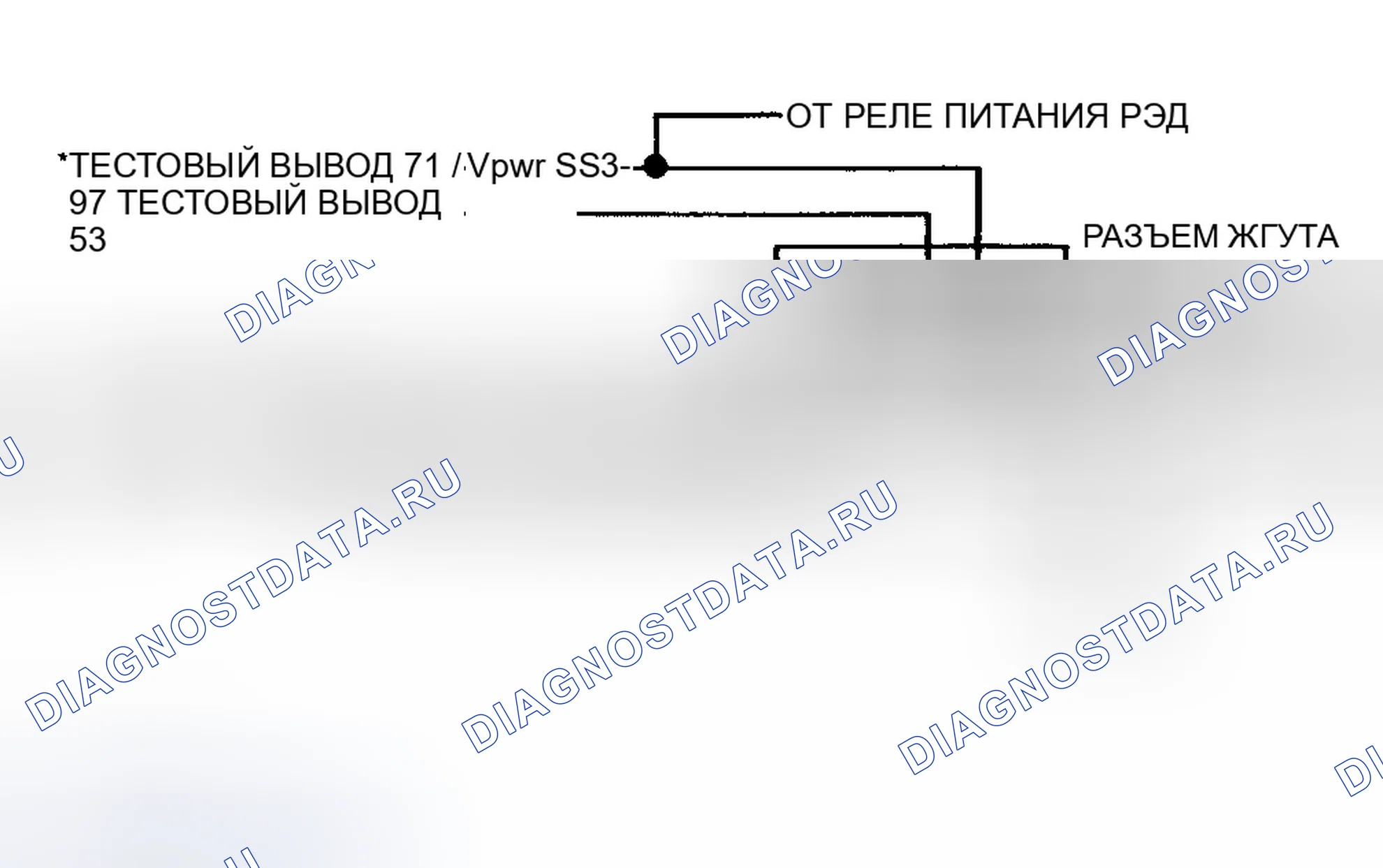 Рис. 391: Схема передачи и клеммы разъемов (4R44E и 4R55E). Ford Cab & Chassis F350 