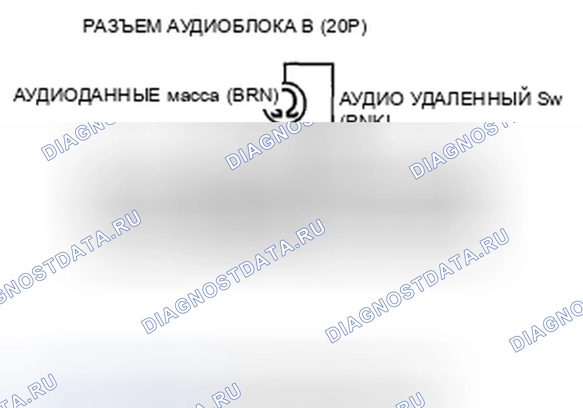 Рис. 224: Аудио дистанционный переключатель не работает должным образом (без навигации). Honda Civic VIII