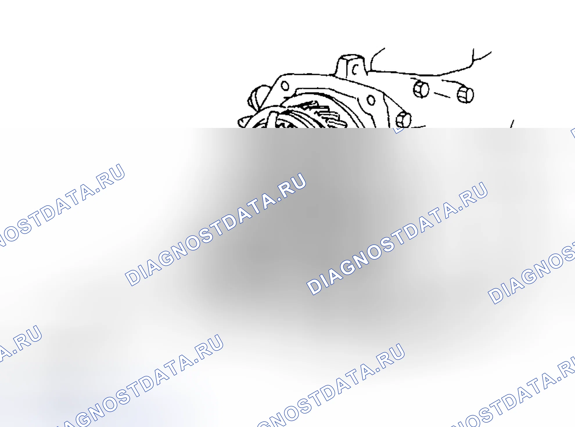 Рис. 45: ДЕМОНТАЖ. Subaru Outback BH