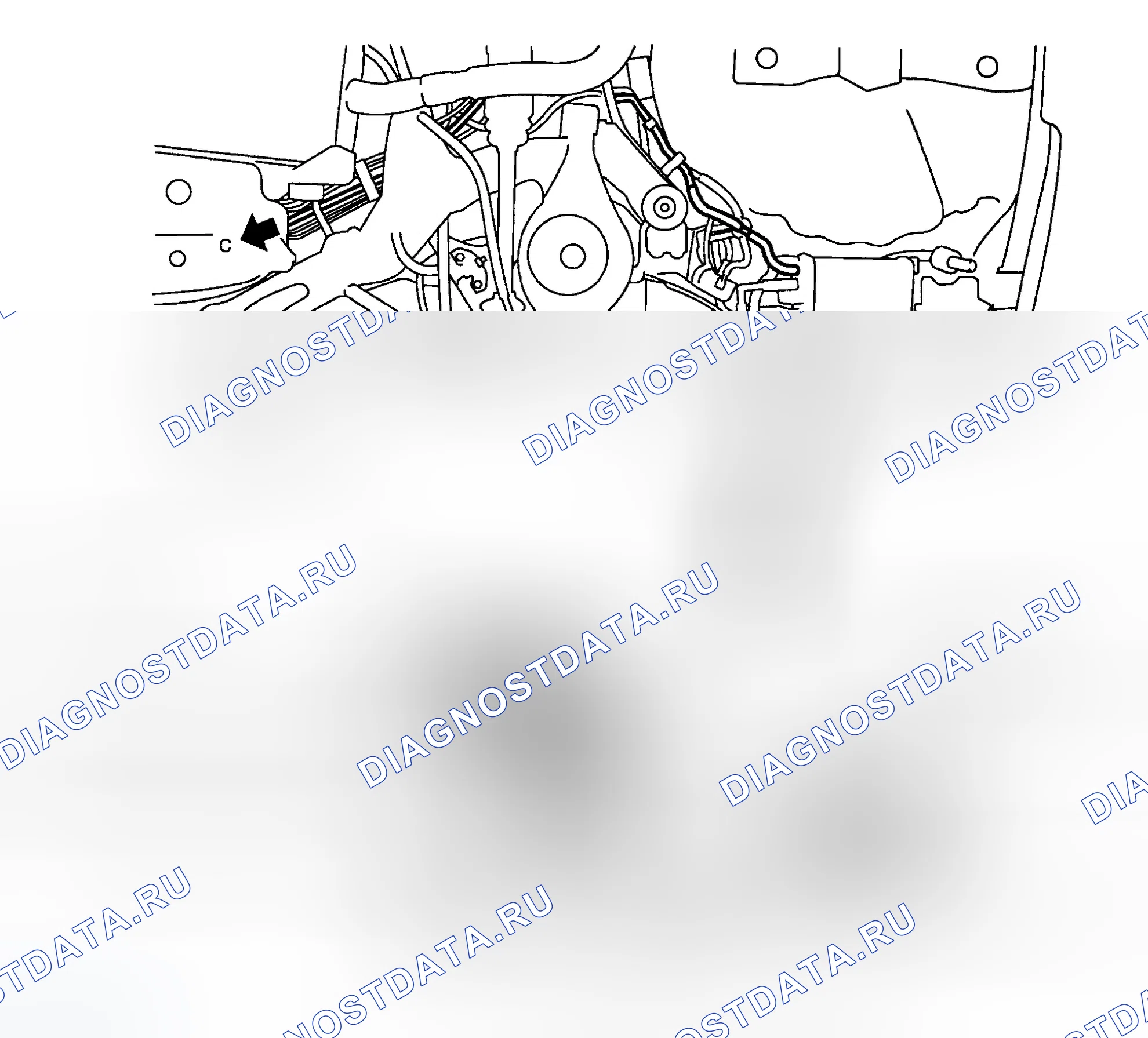 Рис. 108: Демонтаж и монтаж (M45 и Q45). Infiniti M45 II