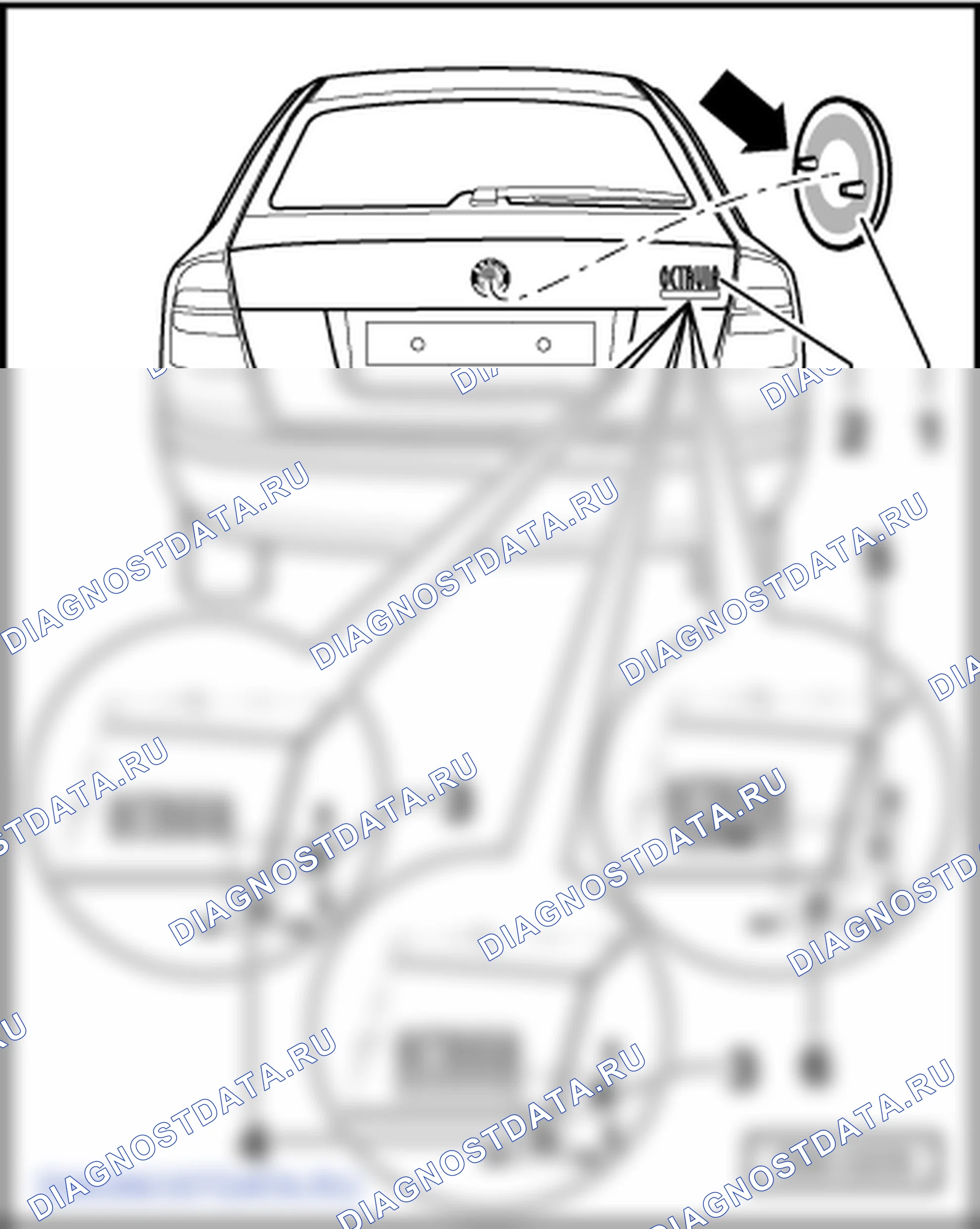 Декоративные элементы. Skoda Octavia Ii