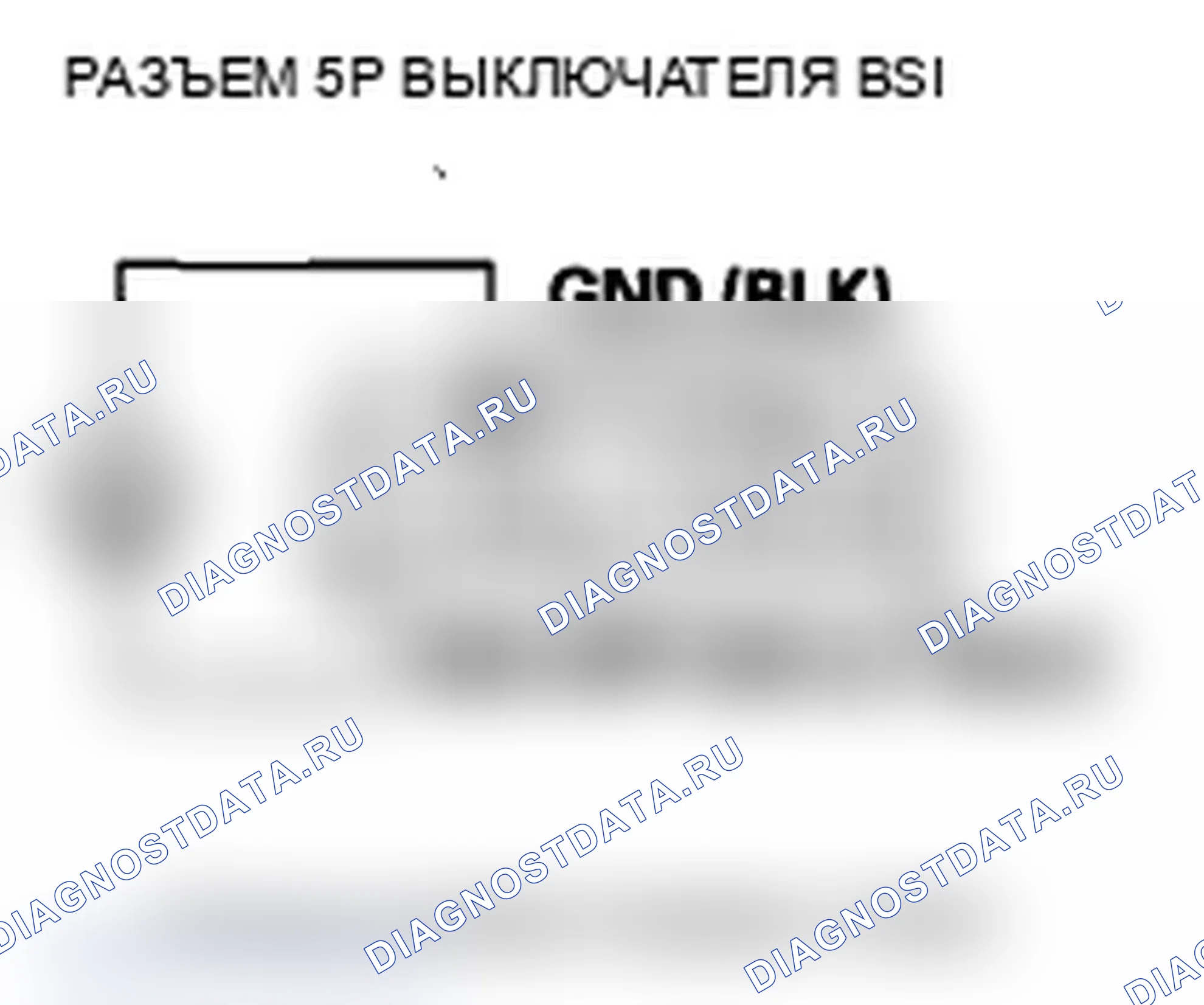 Рис. 188: Выключатель BSI OFF не работает. Acura TL IV рестайлинг