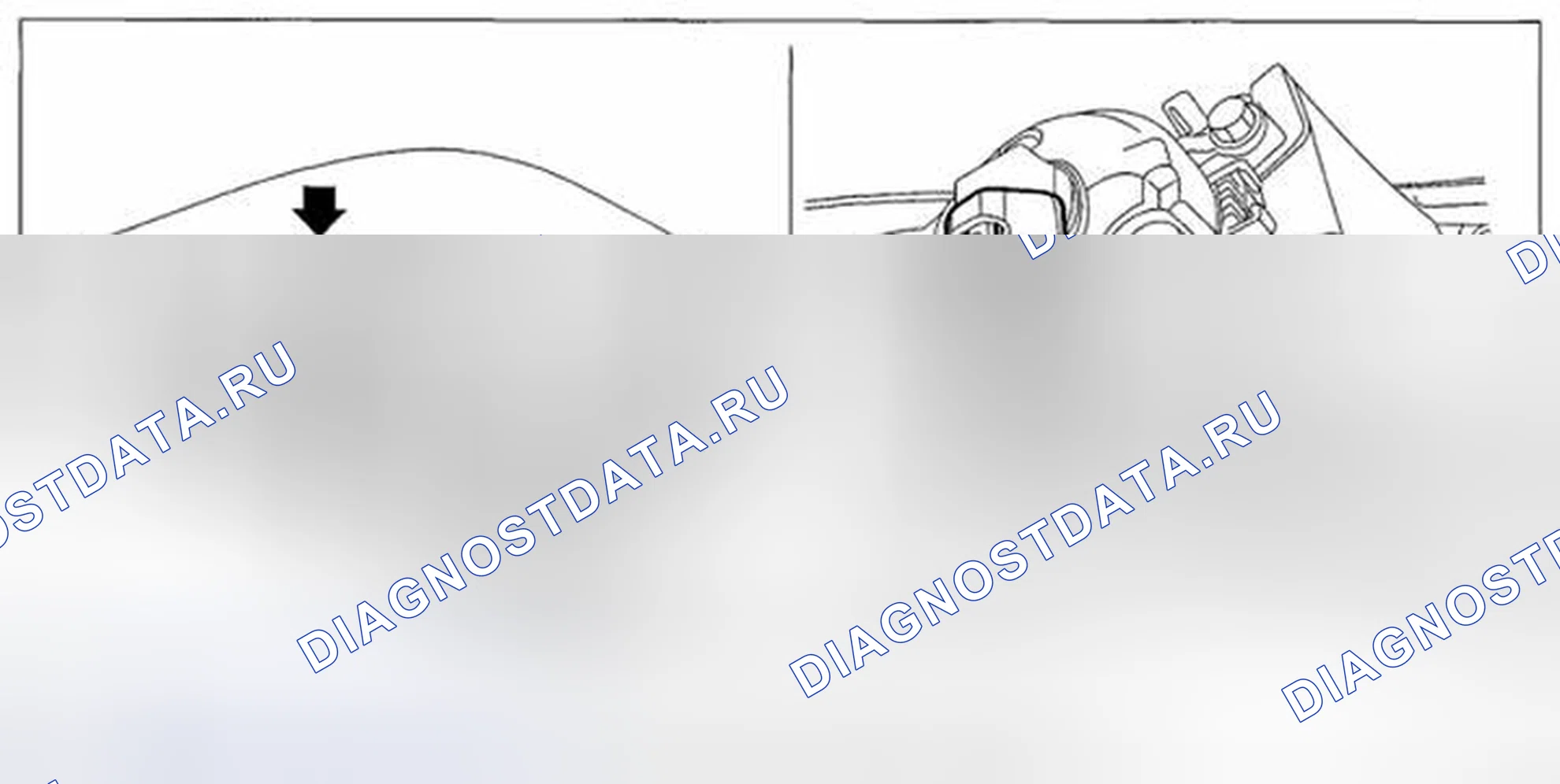 Рис. 13: ДЕМОНТАЖ. Subaru Outback BR