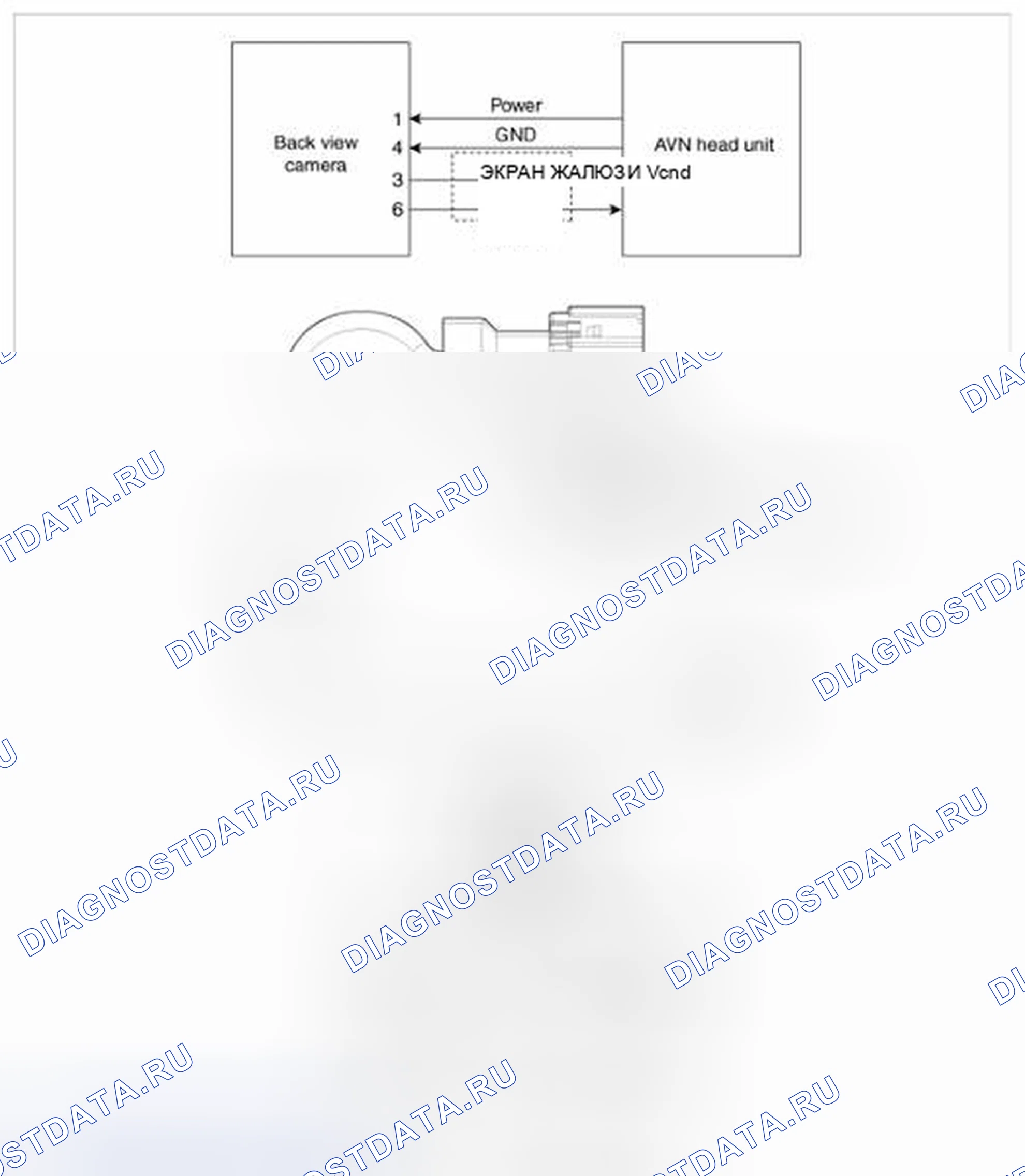 Рис. 12: Принципиальная схема. BMW 6 серия F06/F13/F12