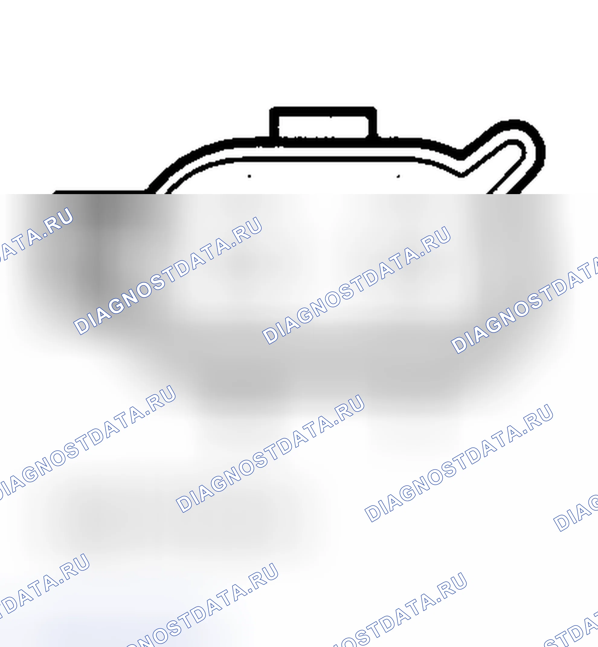 Рис. 19: 2-4-1 (неверный расход рециркуляция отработавших газов). Volvo 850 I