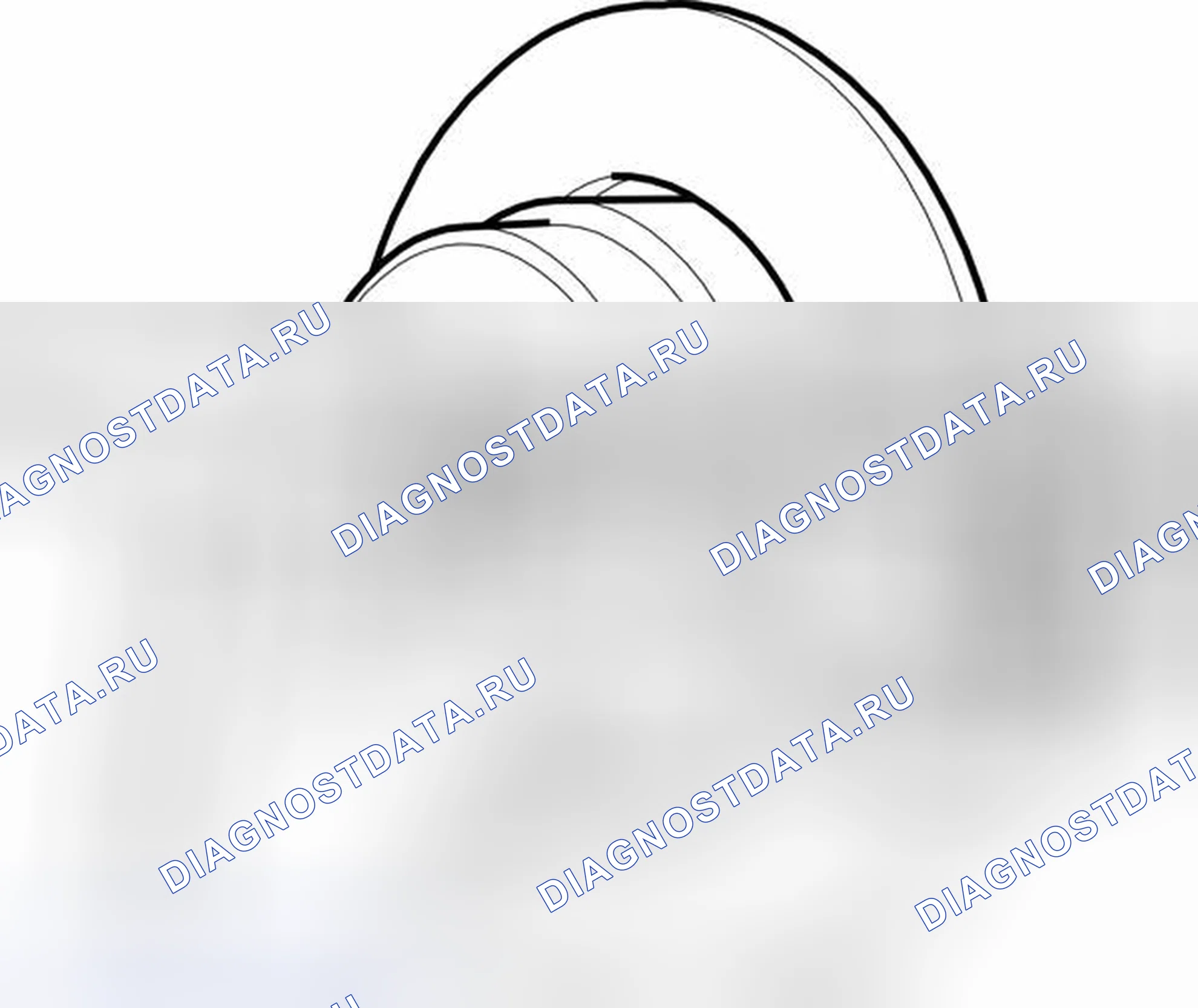 Рис. 167: Снятие тормозных колодок. Volvo C70 I