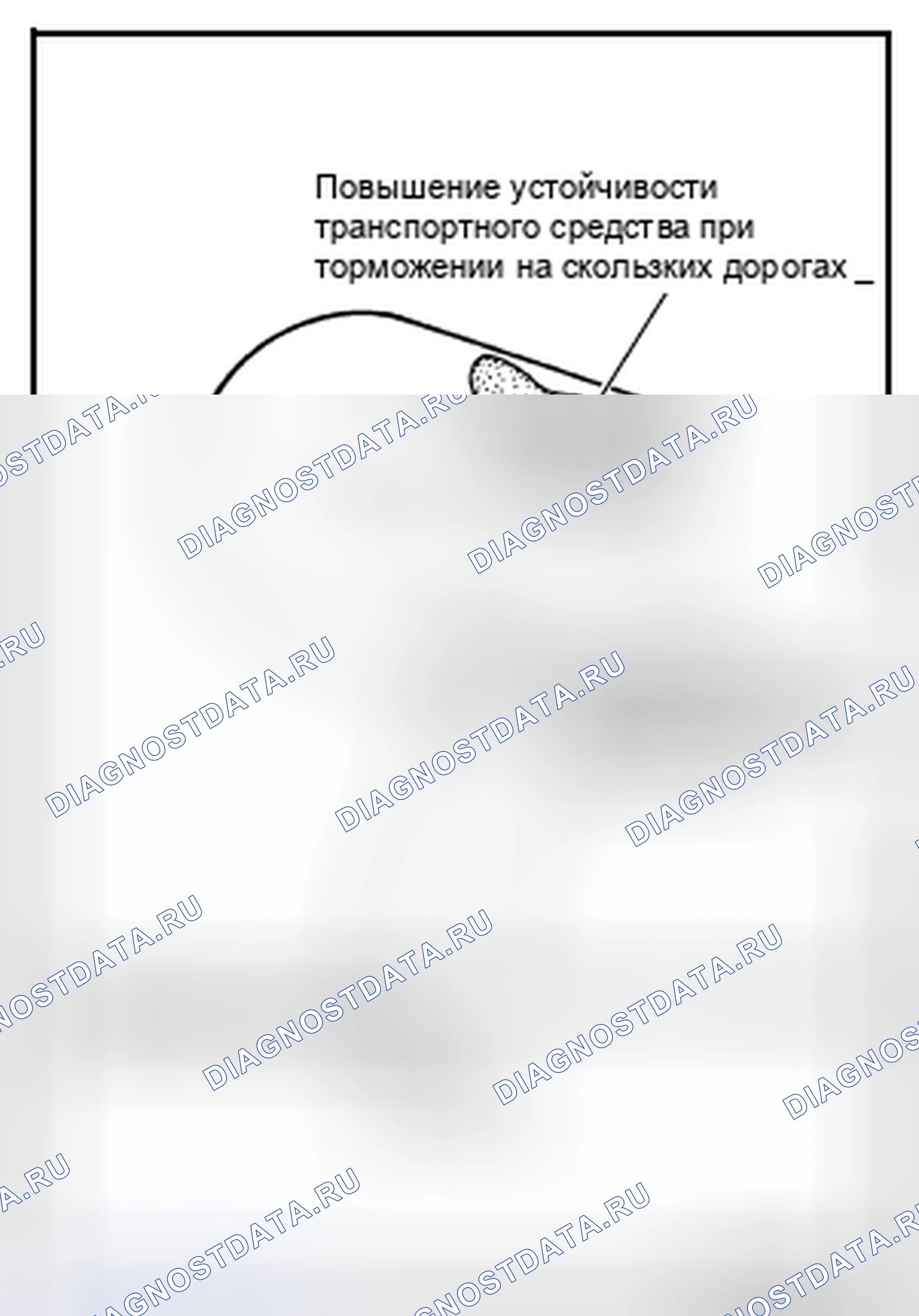 Рис. 48: ФУНКЦИЯ ABS: Описание системы. Infiniti Q70 I рестайлинг