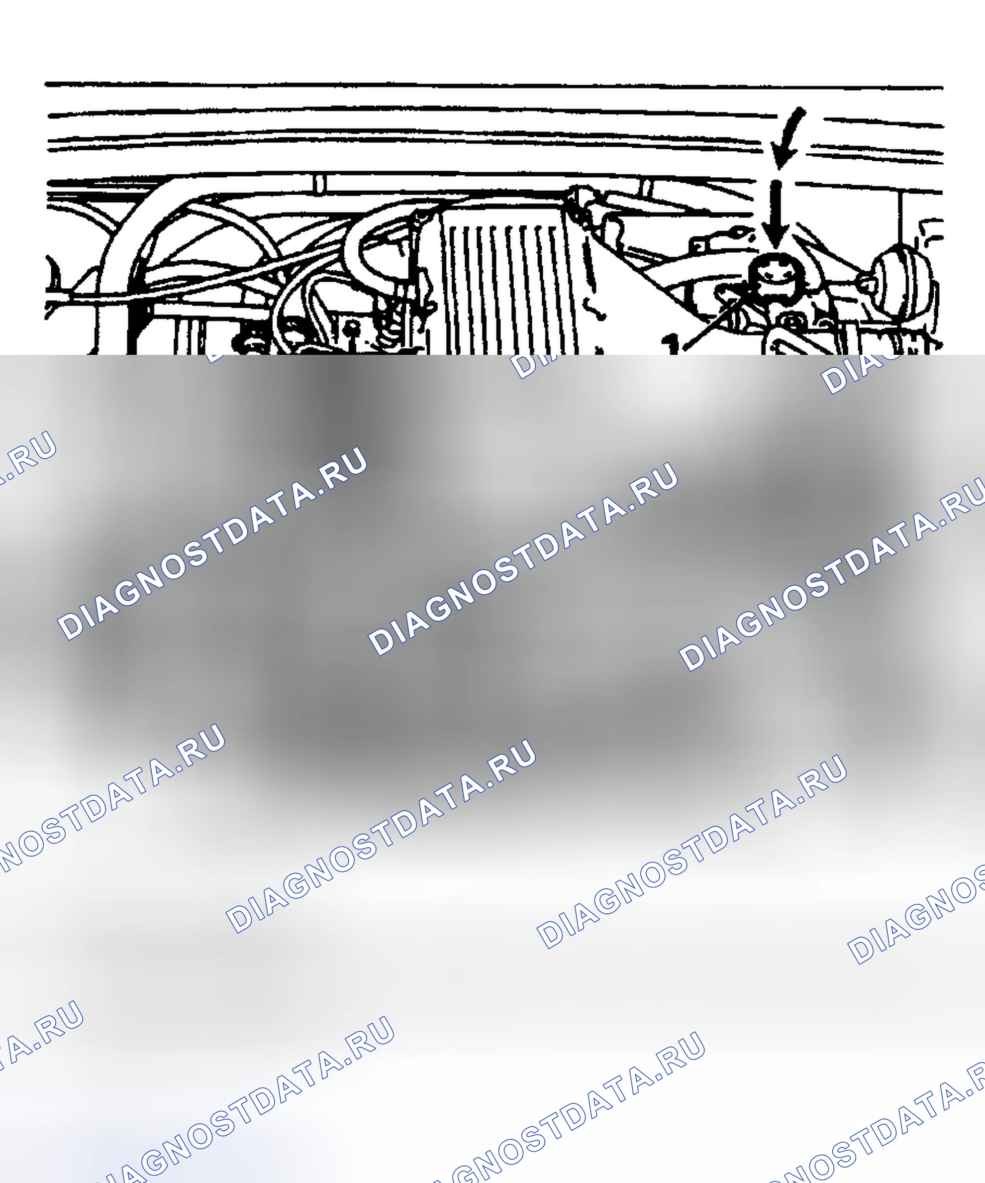 Рис. 8: СИСТЕМА УПРАВЛЕНИЯ КАРТЕРОМ. Land Rover Range Rover I