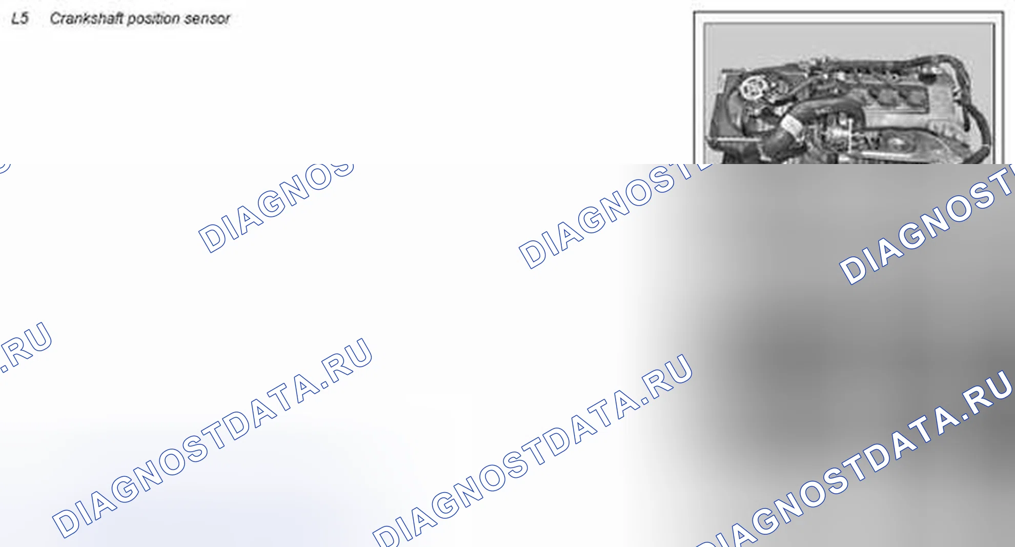 Рис. 3: Описание компонентов датчика положения коленчатого вала - GF07.04-P-6010MCC. Kia Soul I
