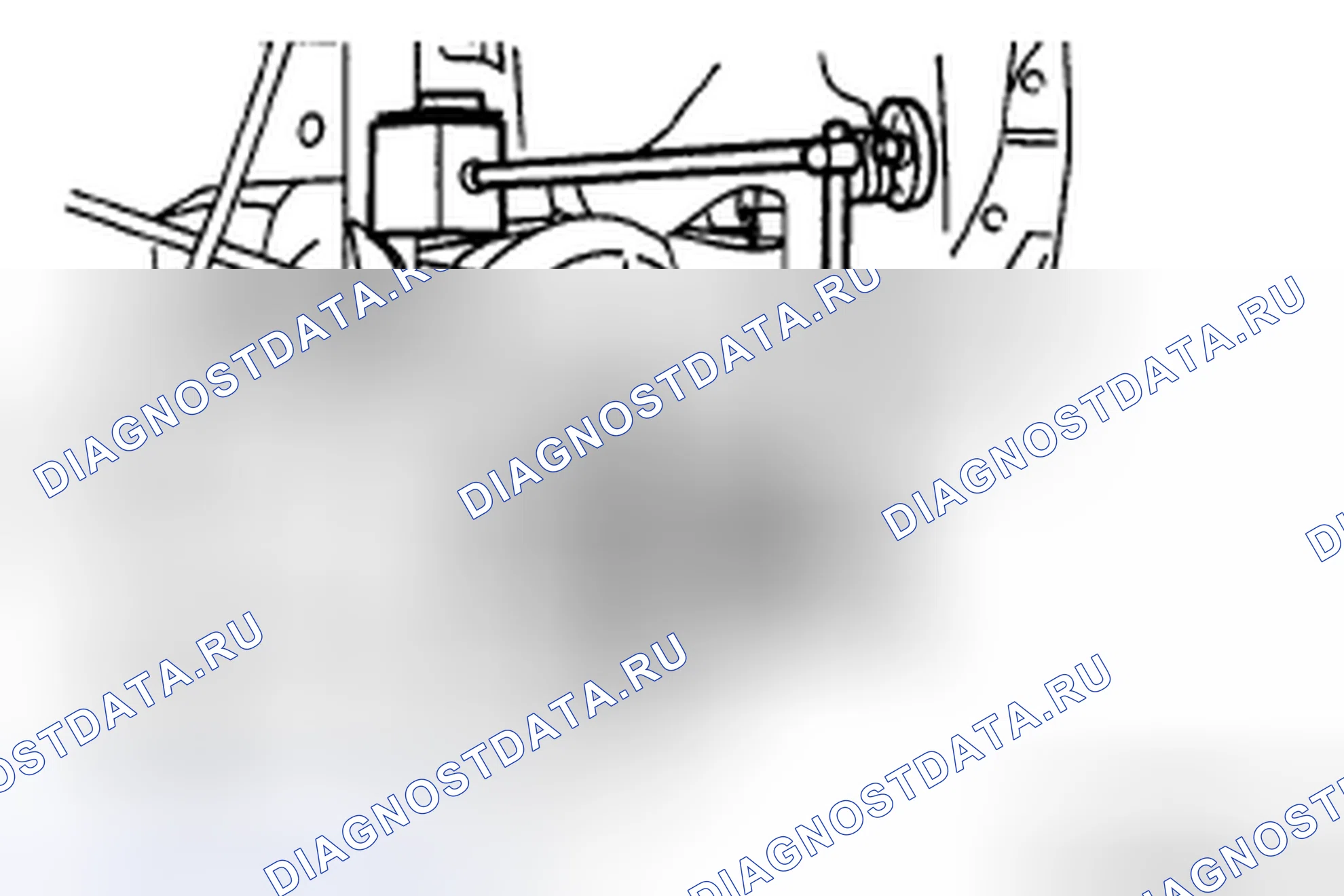 Рис. 24: Проверка чрезмерного люфта подшипника колеса. Mazda CX-7 I