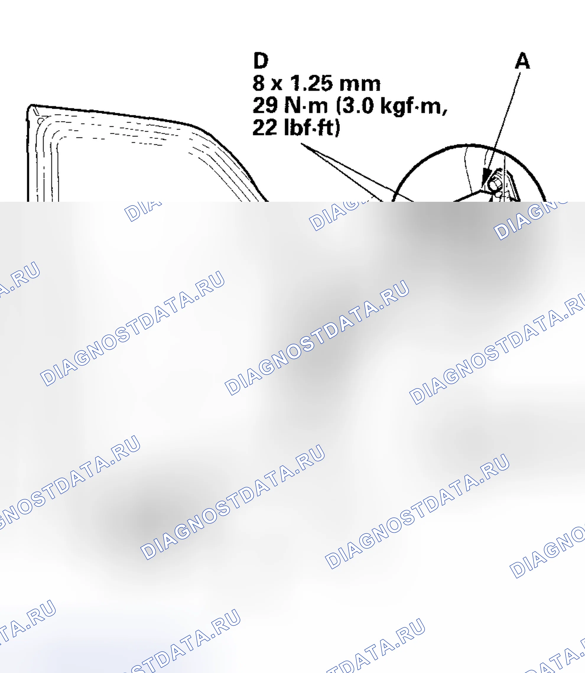 Рис. 10: Регулировка положения передней и задней дверей. Honda CR-V II рестайлинг