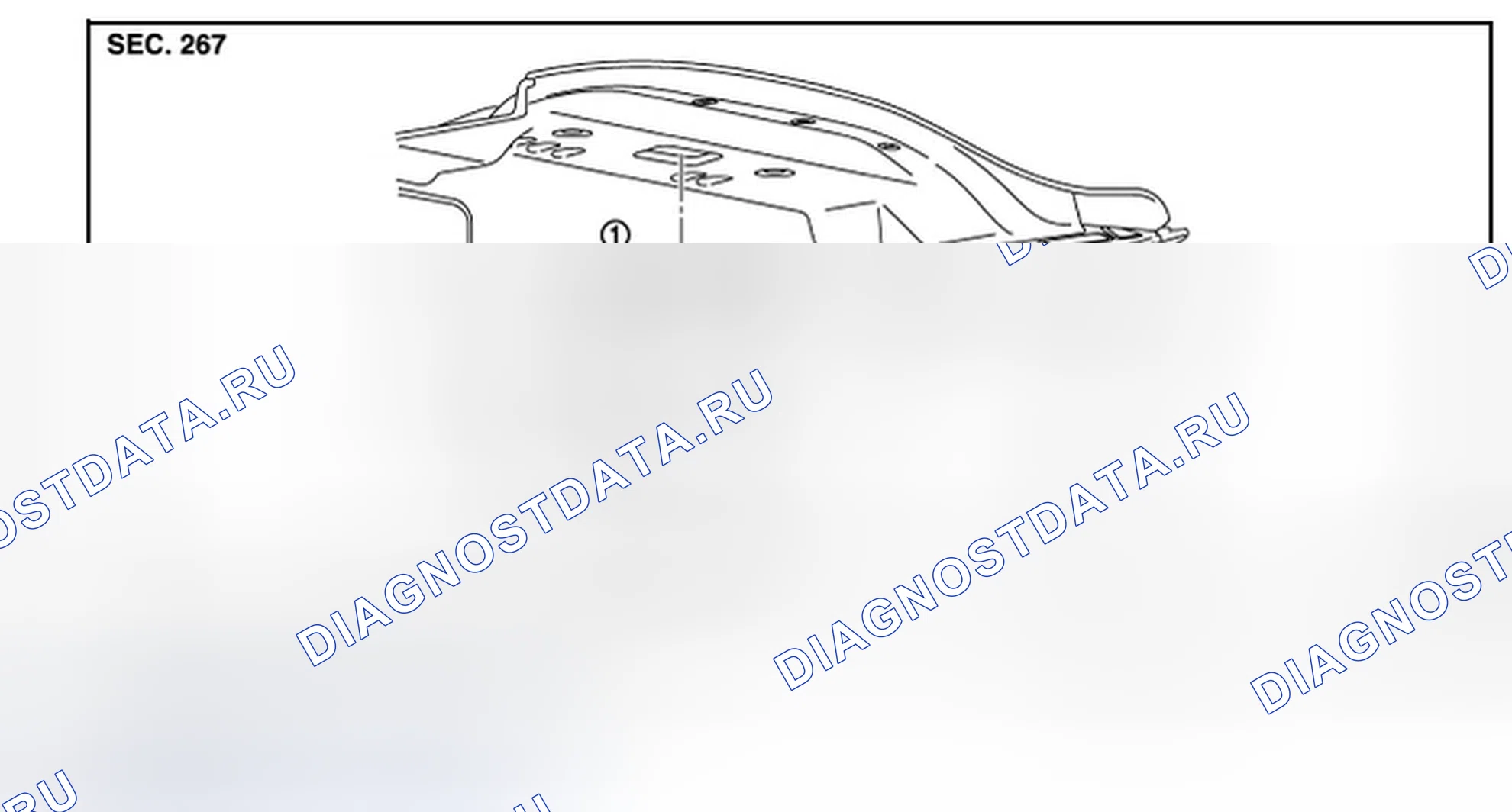 Рис. 55: Разнесенный вид. Infiniti M56 IV