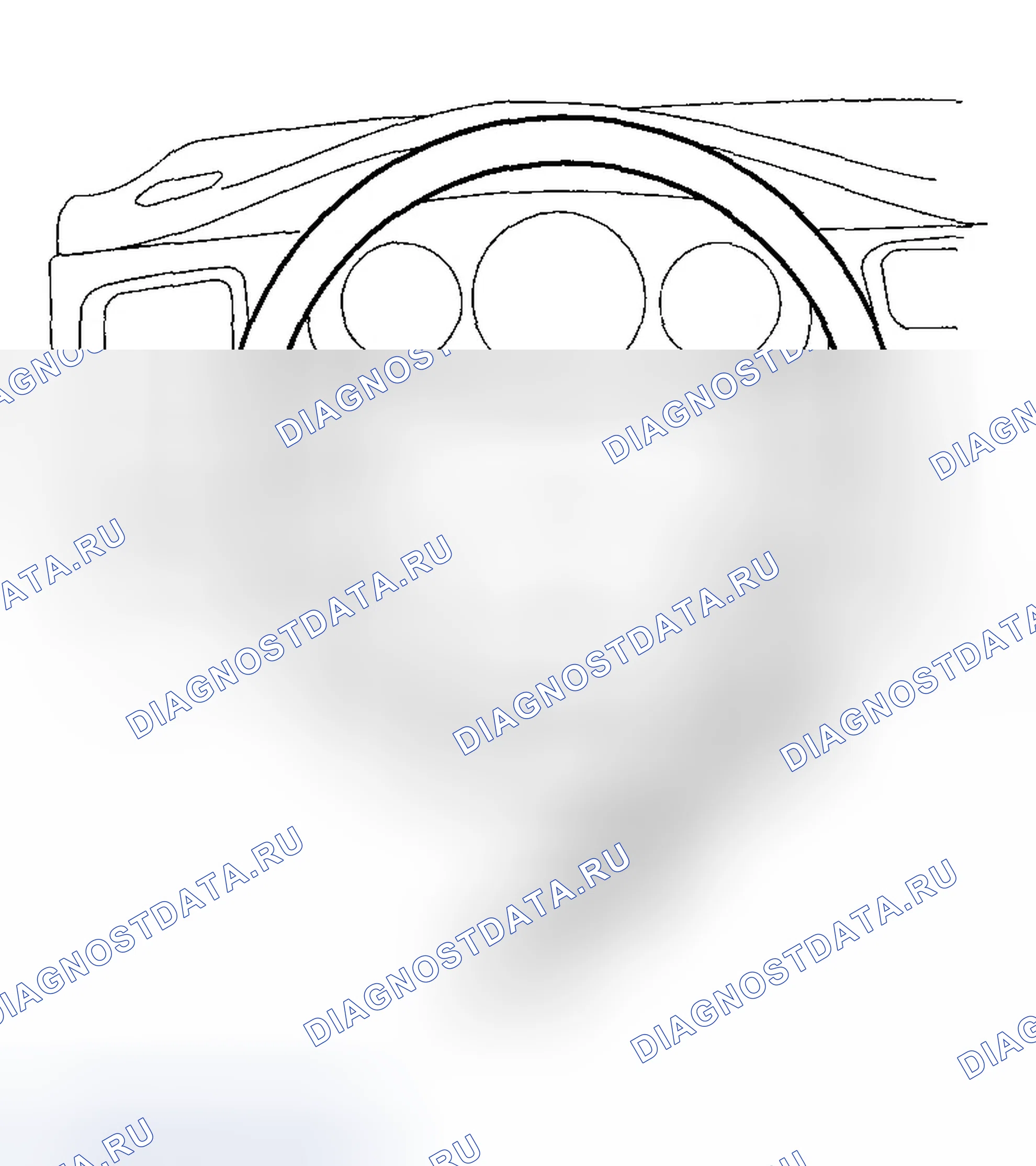 Рис. 115: Проверка Питание ассистент. Honda Accord VI