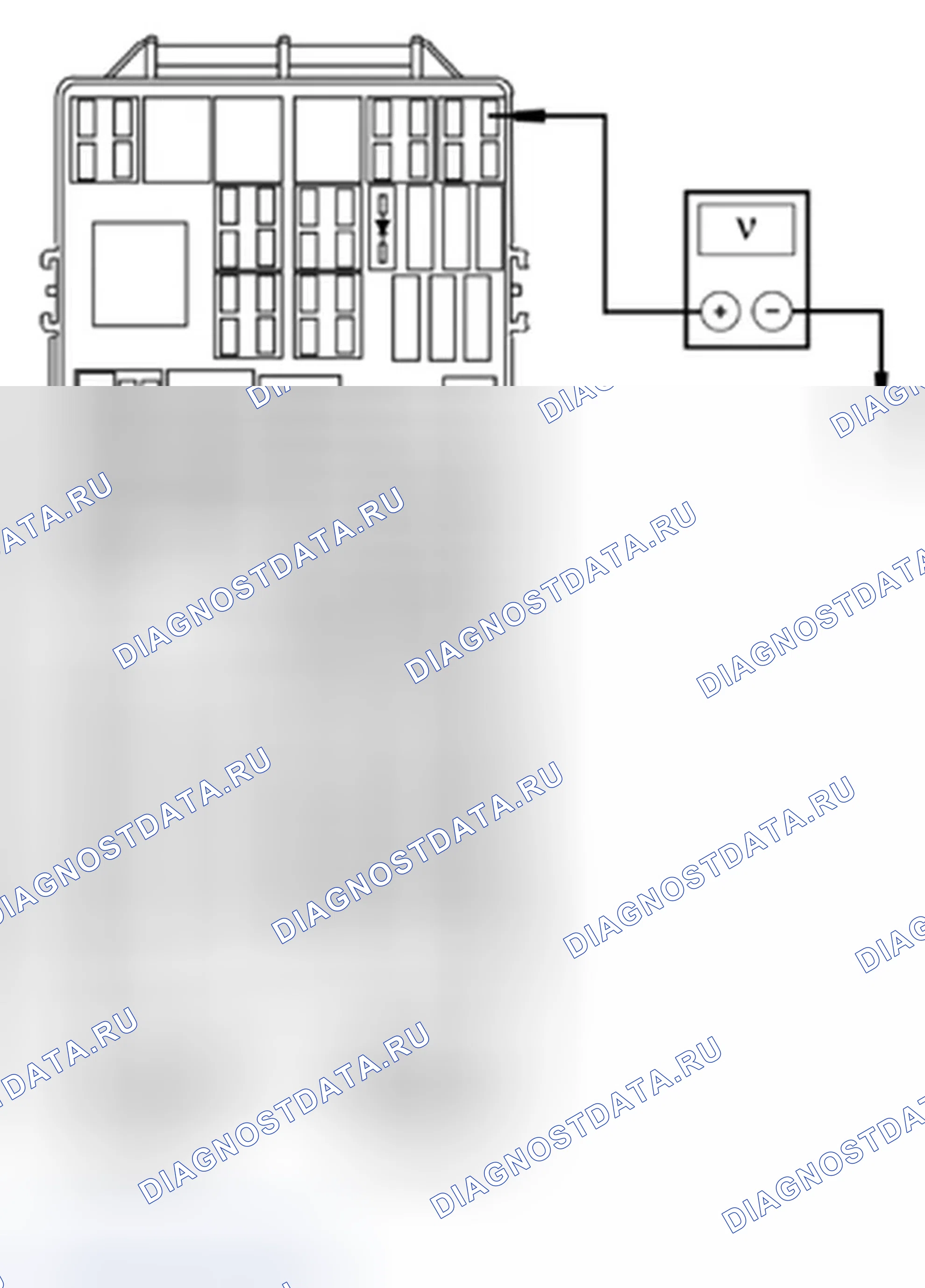 Рис. 15: диагностический тест B: расшифровка кода ошибки P0645. Ford Edge I рестайлинг
