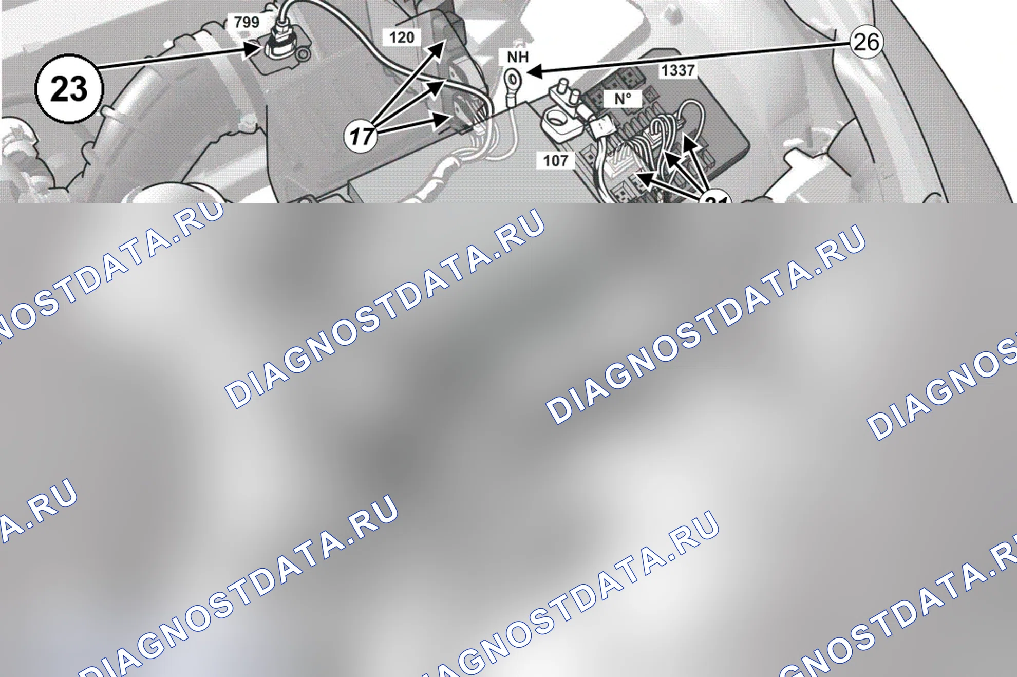 Как снять и установить электропроводку двигателя — двигатель M4R (2.0 бензин). Renault Clio III
