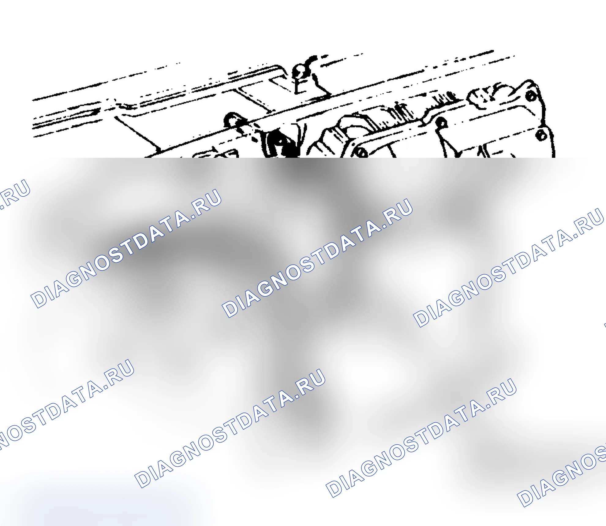 Рис. 9: Расположение компонентов (9 из 17). Chevrolet Cavalier I