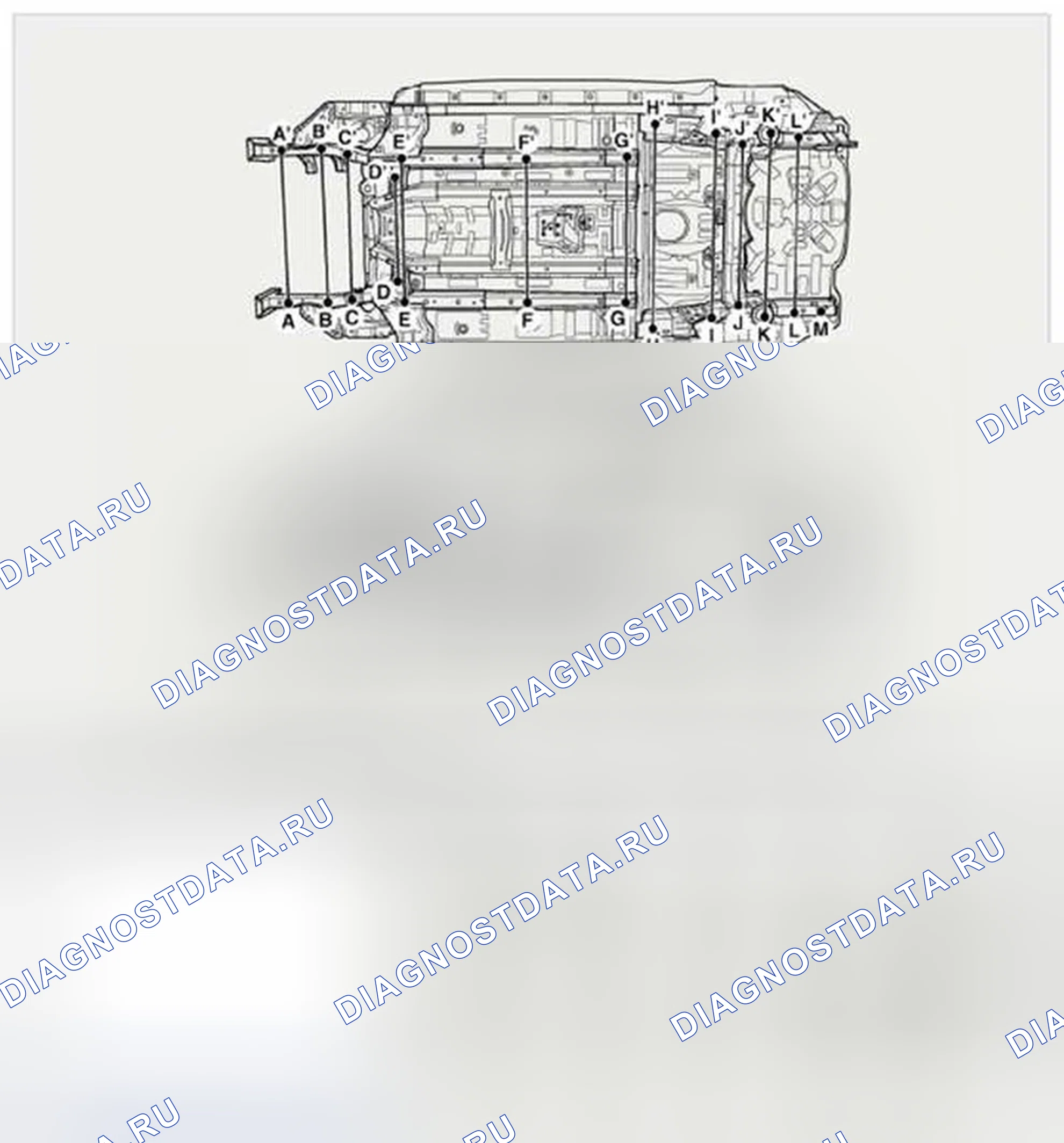 Рис. 31: Проекционные размеры. Hyundai Veloster I