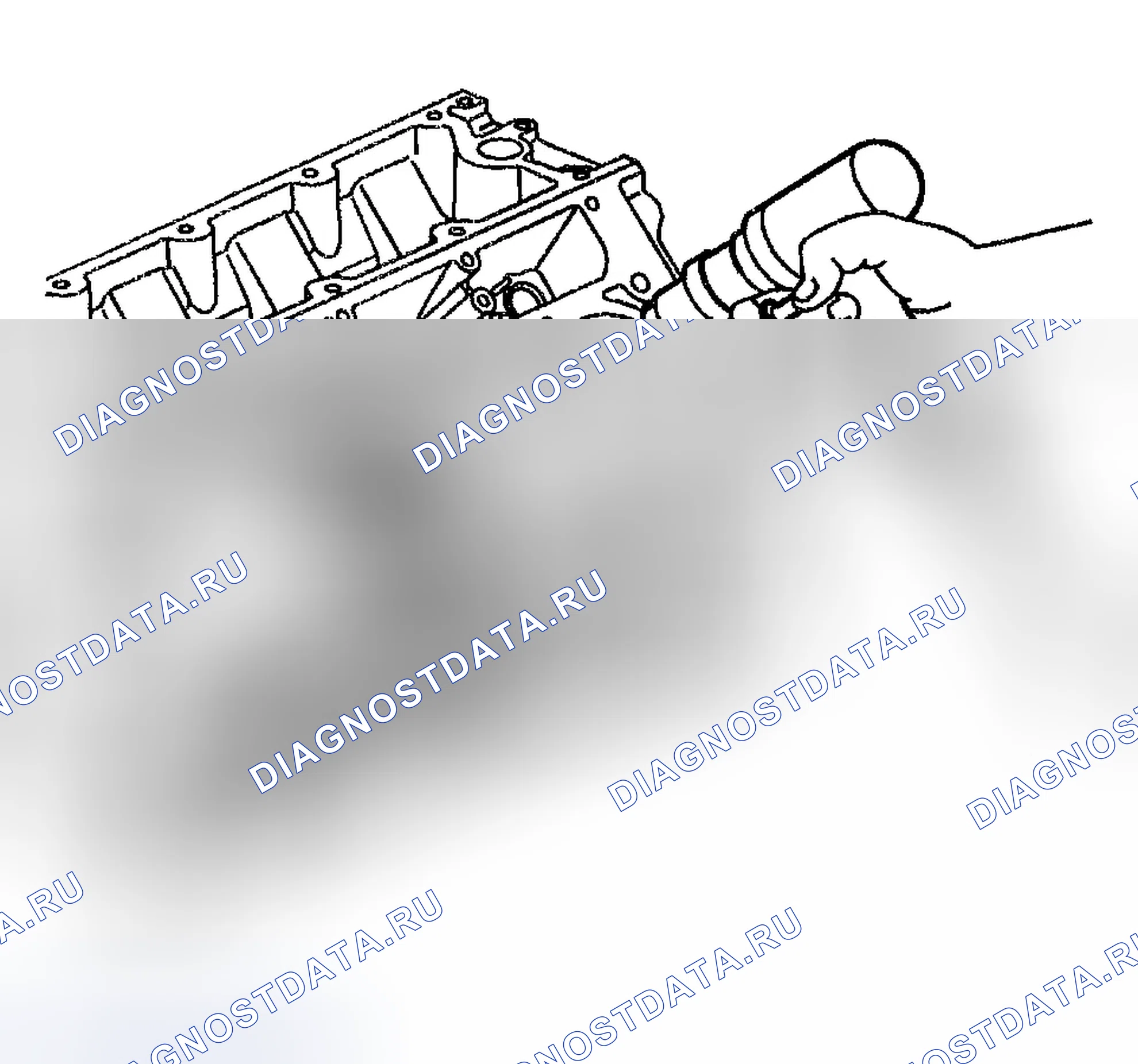 Рис. 1455: Процедура дегазации. Chevrolet Silverado 1500 HD 