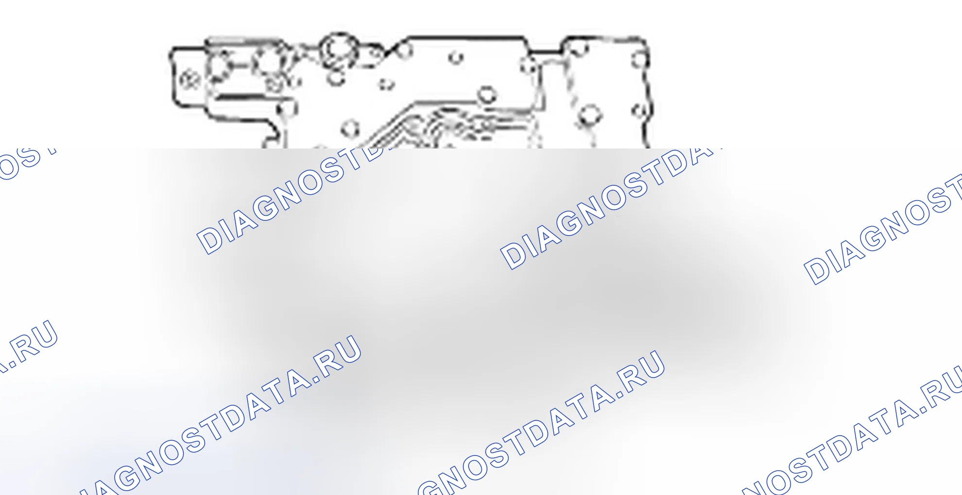 Снятие корпуса клапана. Hyundai H-1 A1
