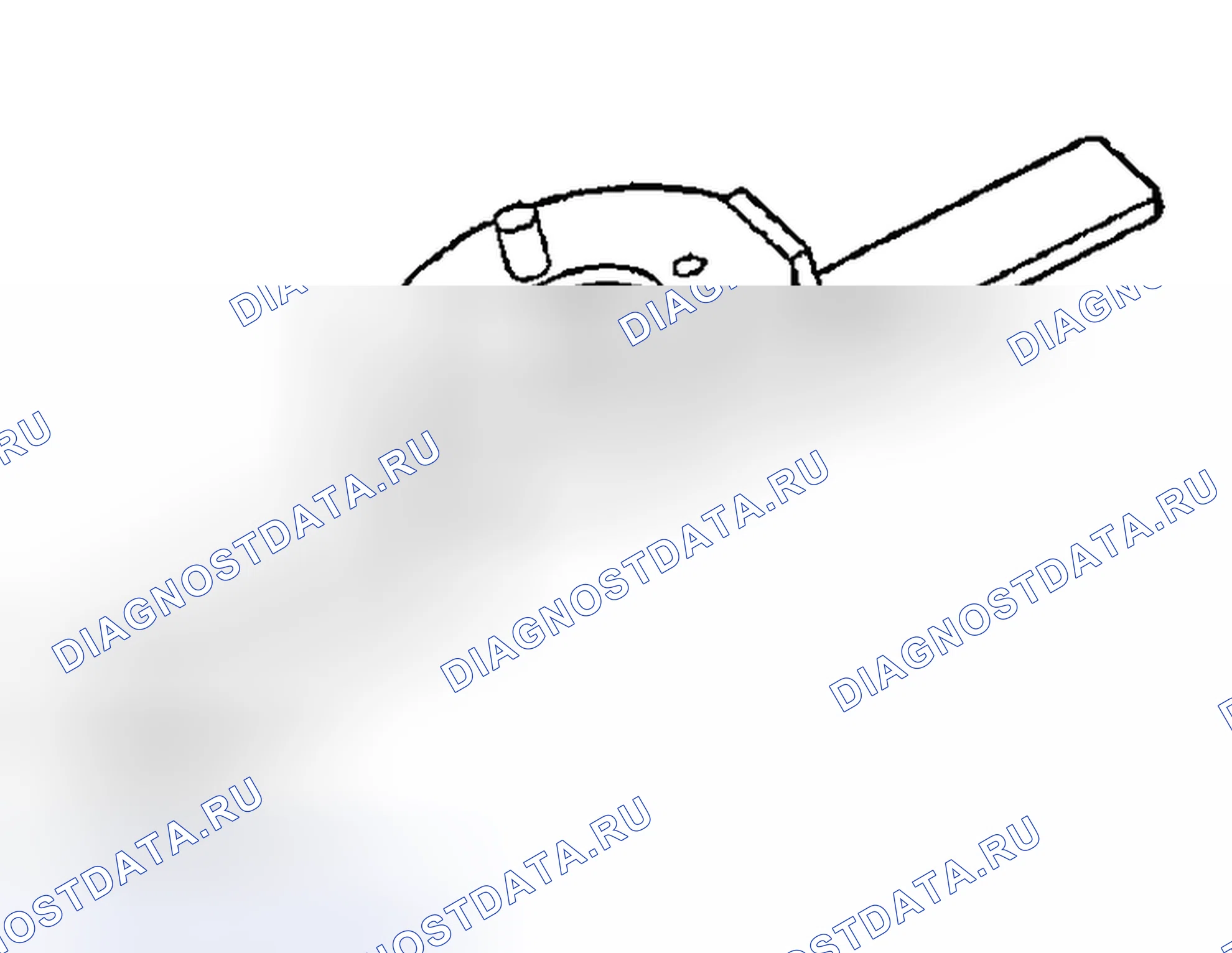 Рис. 321: Пластина для проверки зубчатой передачи L-4432. Chrysler Sebring II