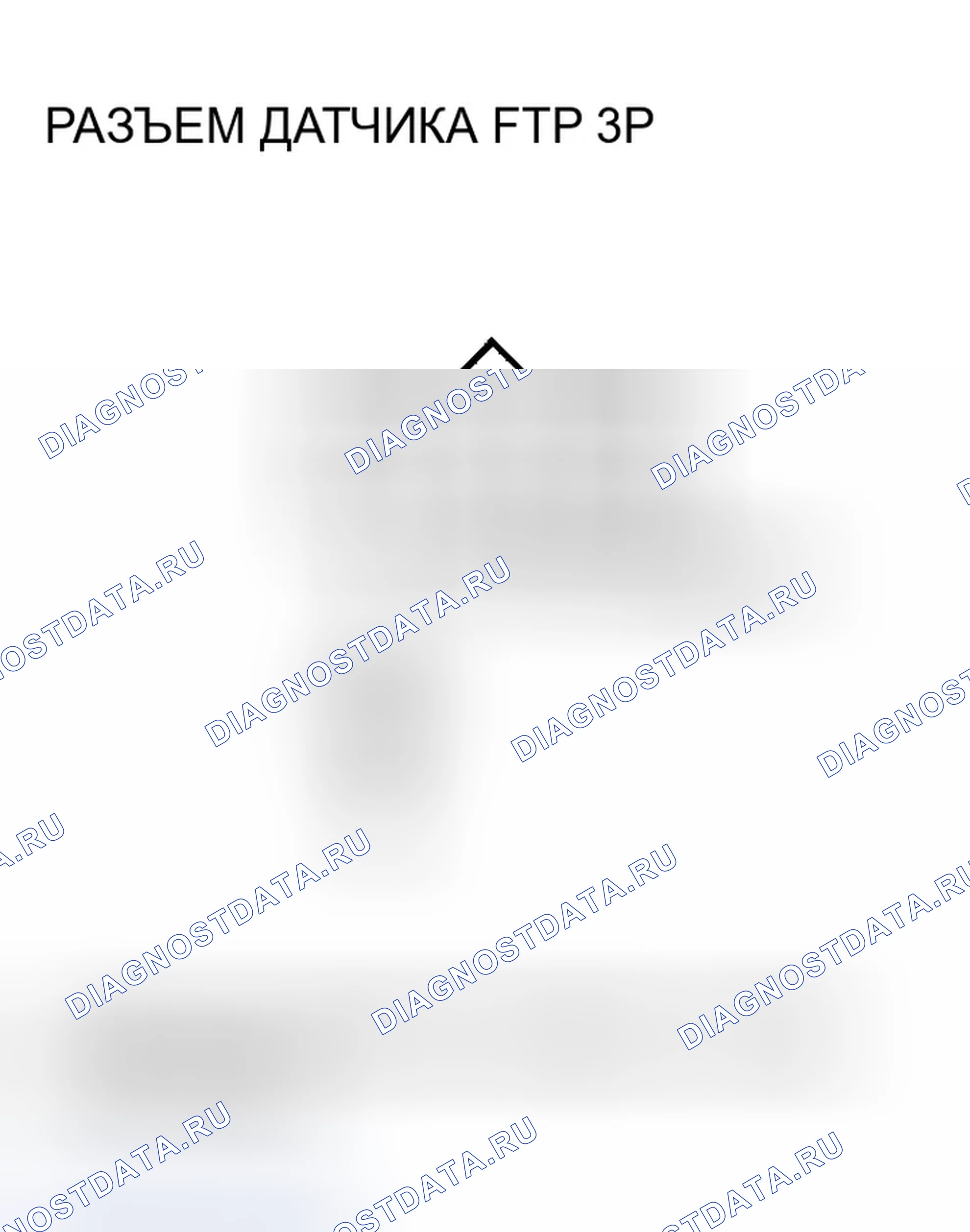 Рис. 34: P0452 расшифровка кода ошибки: низковольтная цепь датчика FTP. Honda Odyssey I
