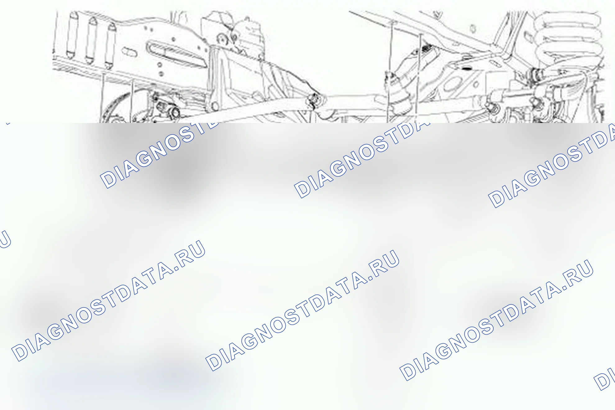 Рис. 20: Стабилизатор. Ford Cutaway E350 Super Duty 