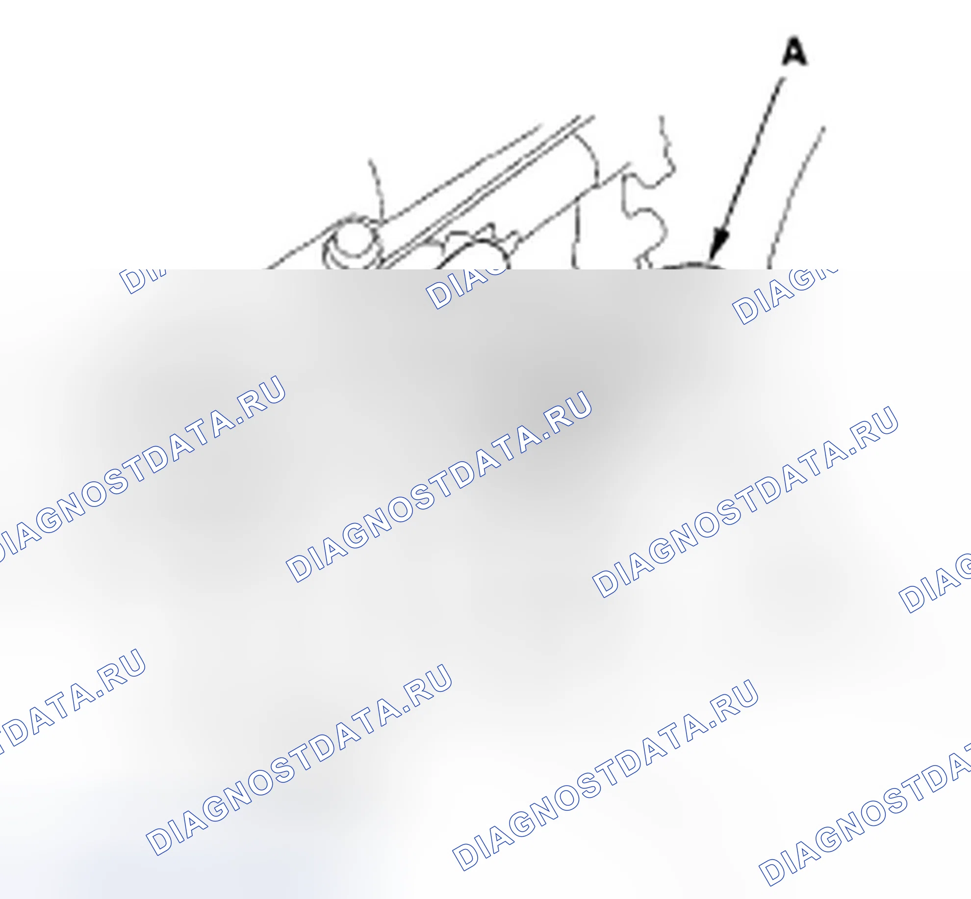 Рис. 351: Проверка уровня ATF. Honda Fit I