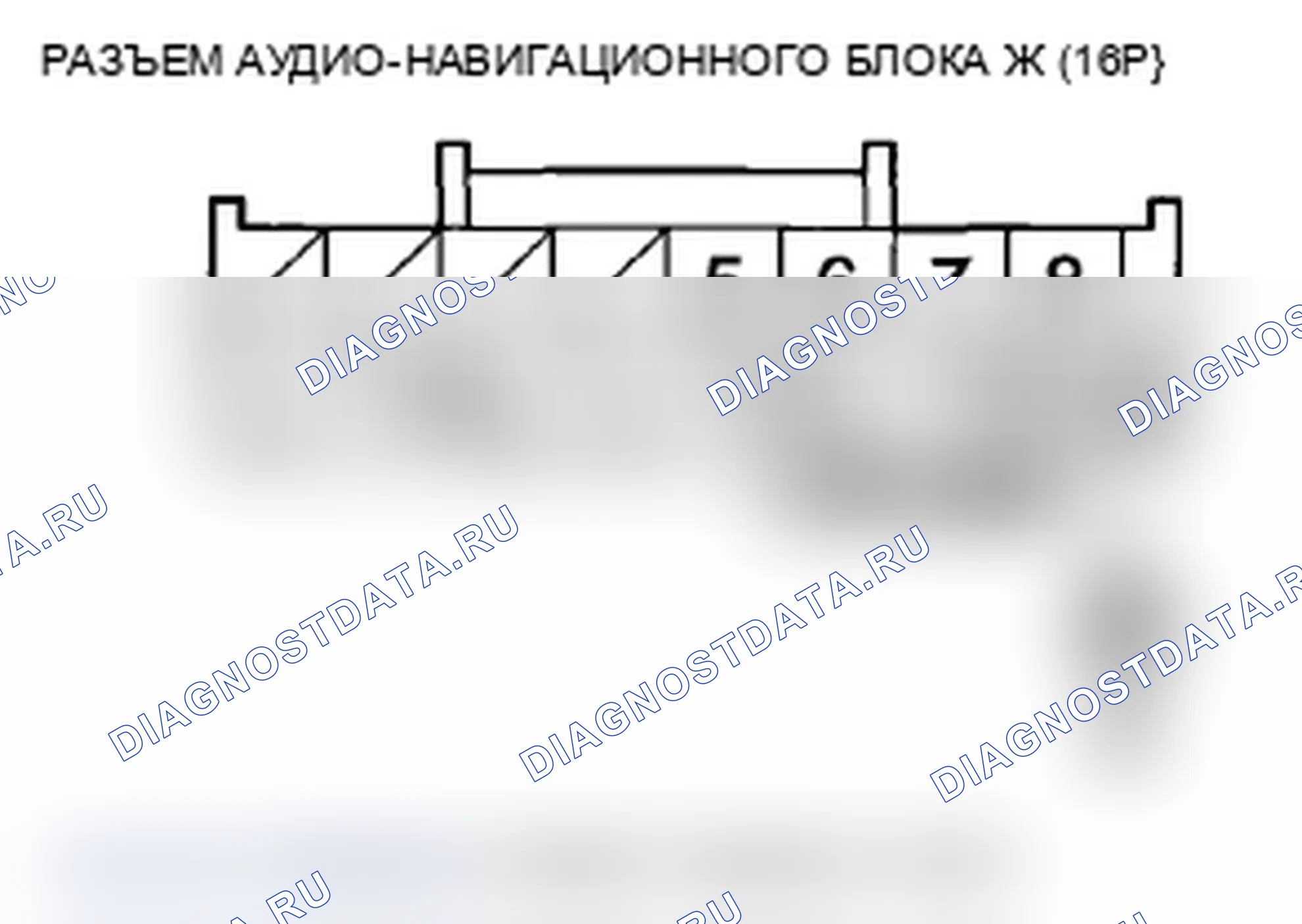 Рис. 146: Изображение имеет линии, крены или размыто. Acura TL IV рестайлинг