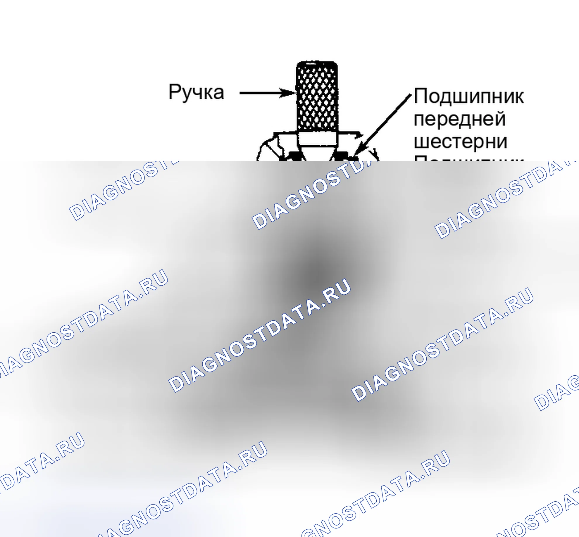 Рис. 2: Глубина шестерни. Ford Mustang III рестайлинг