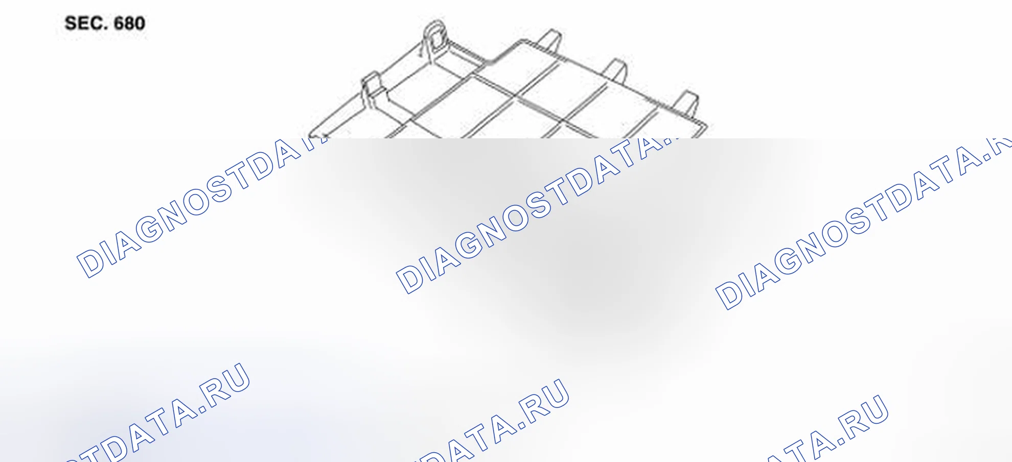 Рис. 88: Разнесенный вид. Honda Inspire I