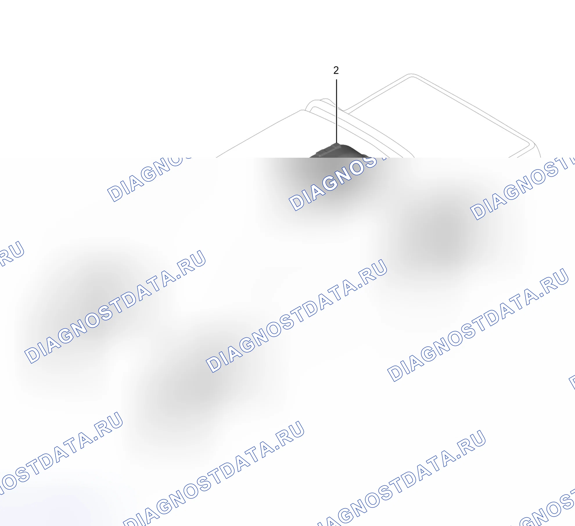 Схема расположения брызговика — Great Wall Wingle-5. Great-Wall Wingle 5 I