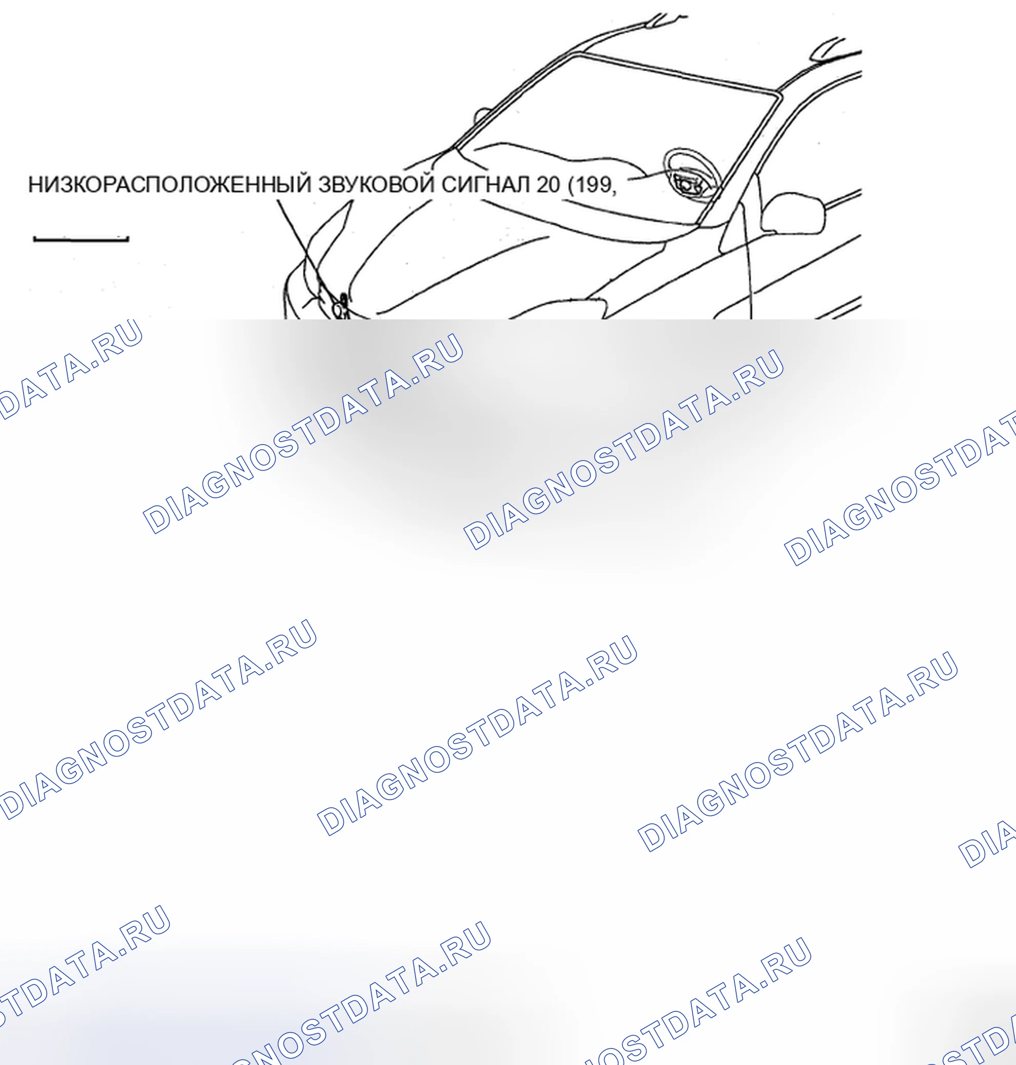 Рис. 3: КОМПОНЕНТЫ. Toyota Sienna II рестайлинг