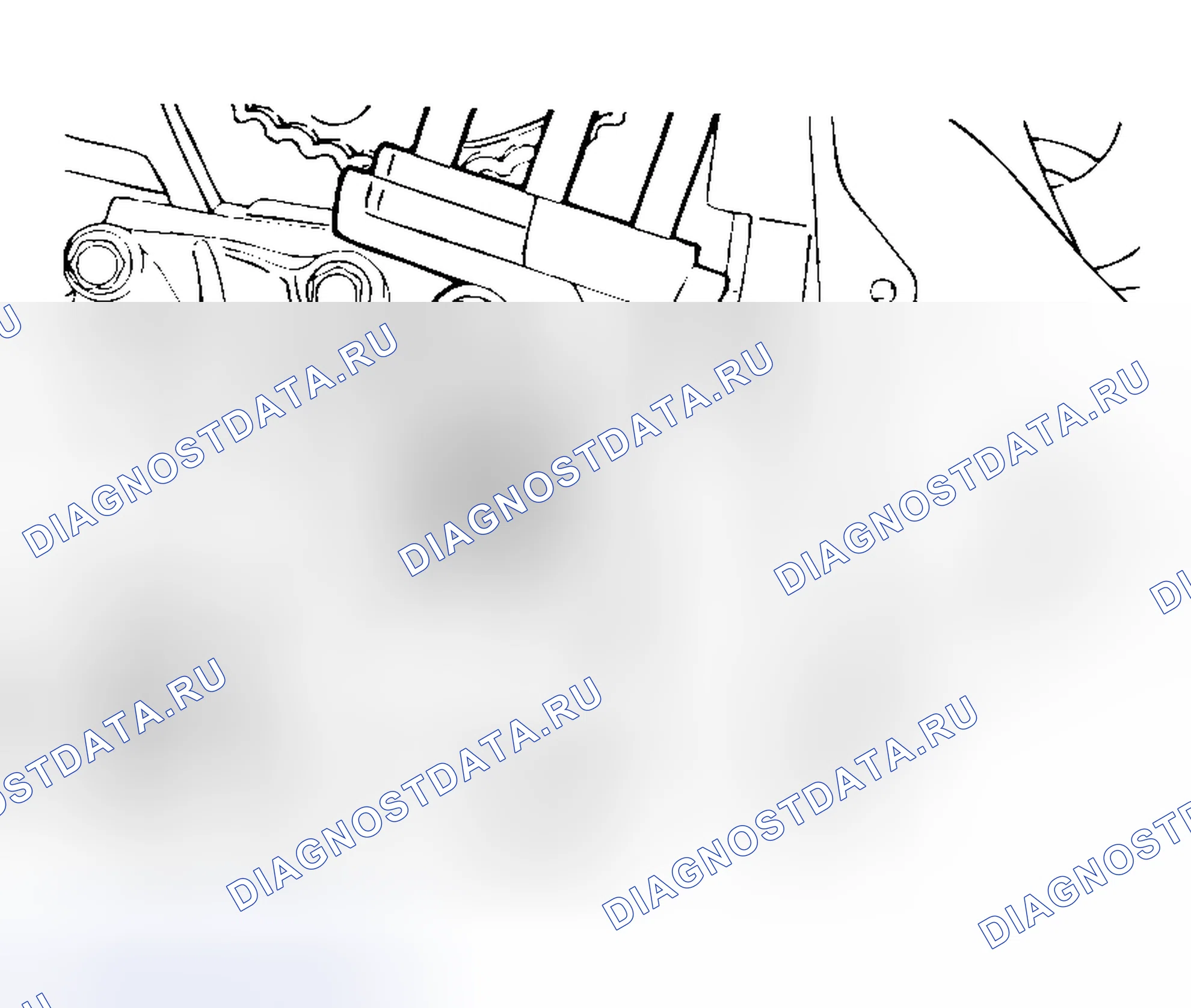 Рис. 152: > > B < < УСТАНОВКА КРОНШТЕЙНА ОПОРЫ ДВИГАТЕЛЯ. Mitsubishi Lancer IX рестайлинг