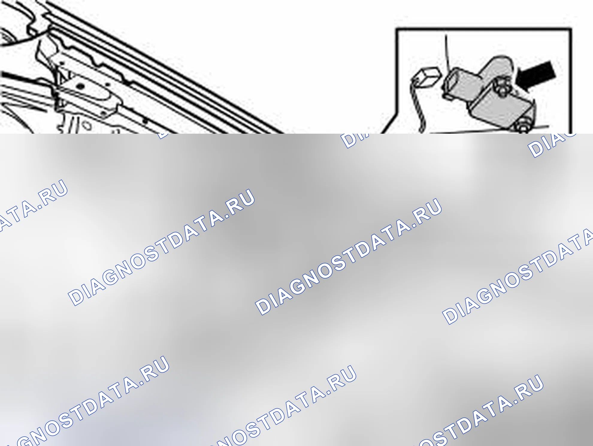 Рис. 126: ДЕМОНТАЖ ДАТЧИКА УДАРА B-POST. Volvo S40 II