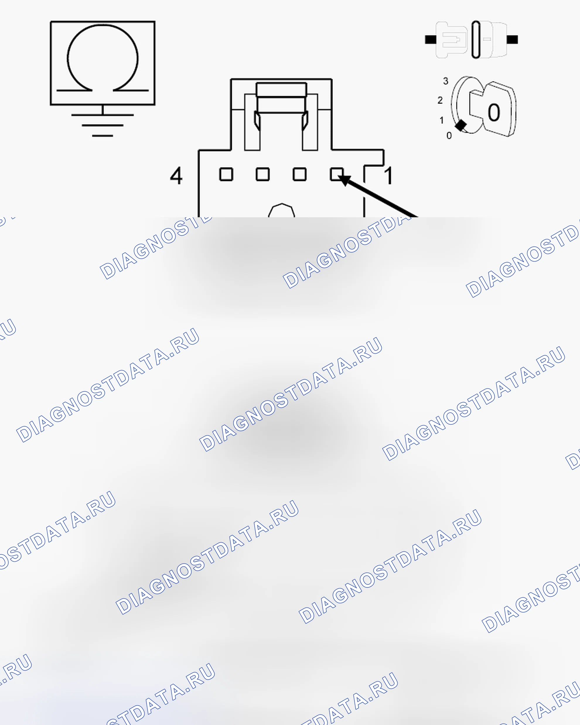 Рис. 43: ДИАГНОСТИЧЕСКИЙ ТЕСТ. Jeep Wrangler III