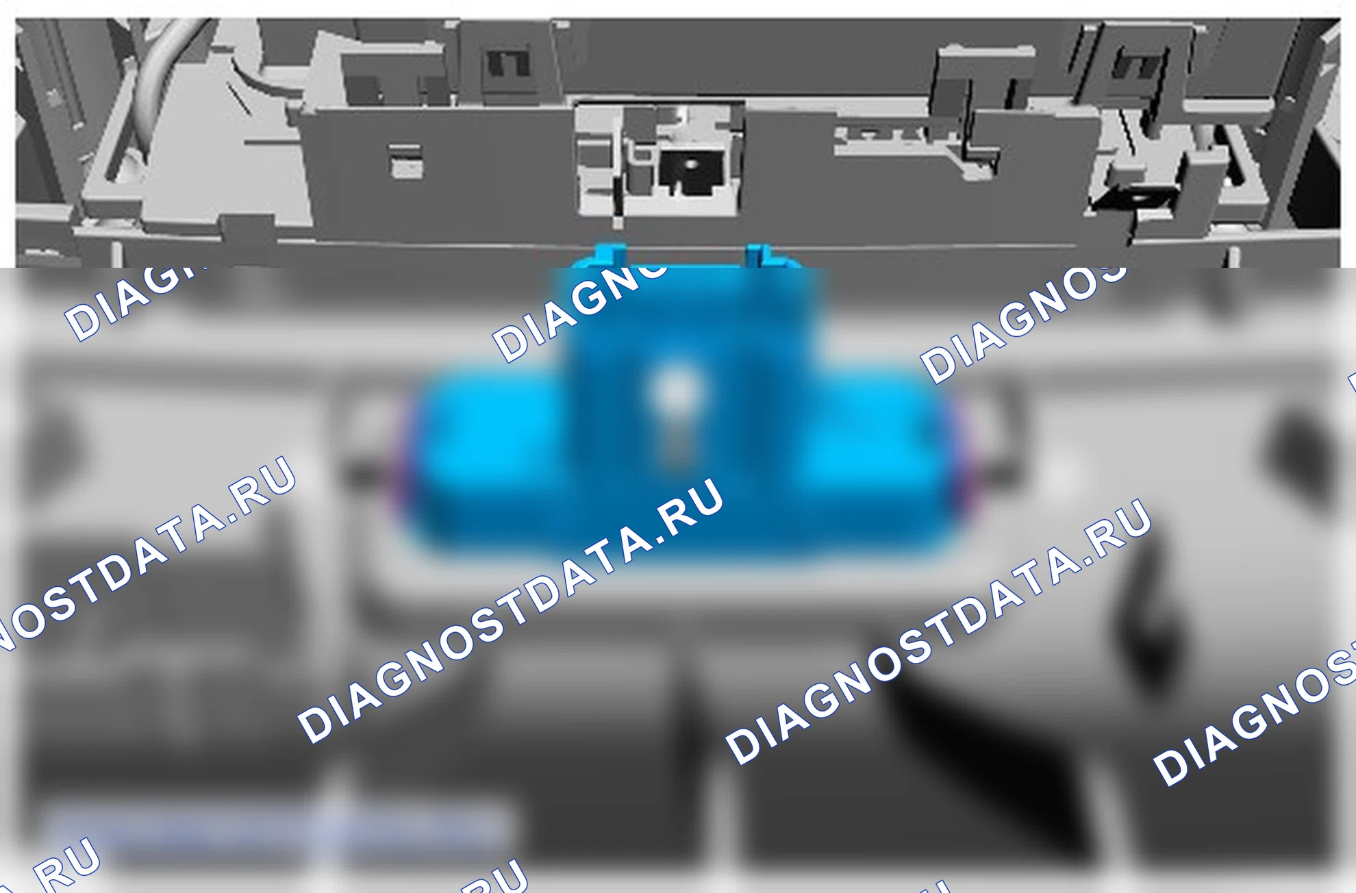 Как снять и установить аварийный переключатель. Ford Transit VIII