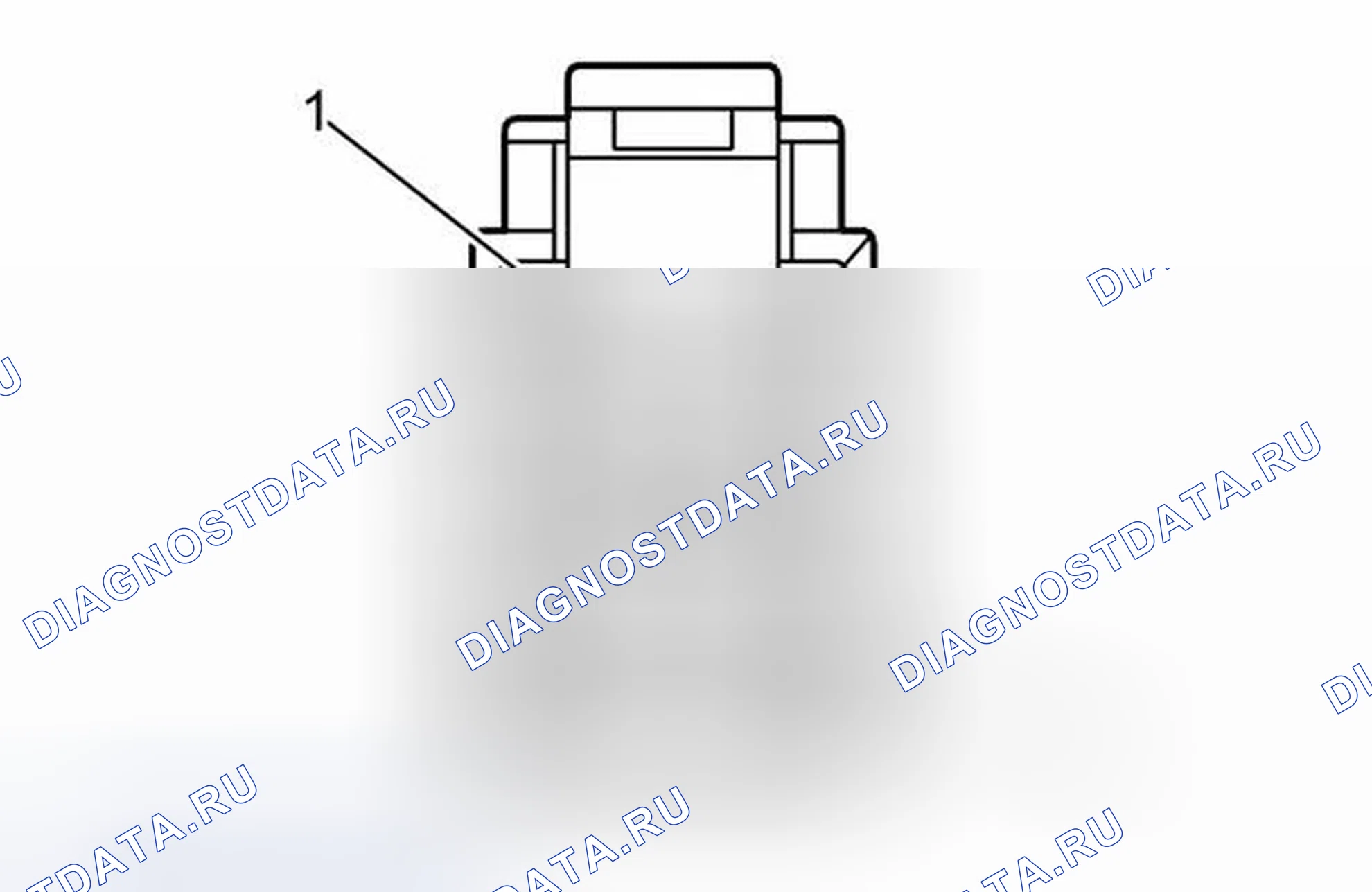 Рис. 63: Блок предохранителей - Underhood X4 (JM4). Chevrolet Aveo I рестайлинг
