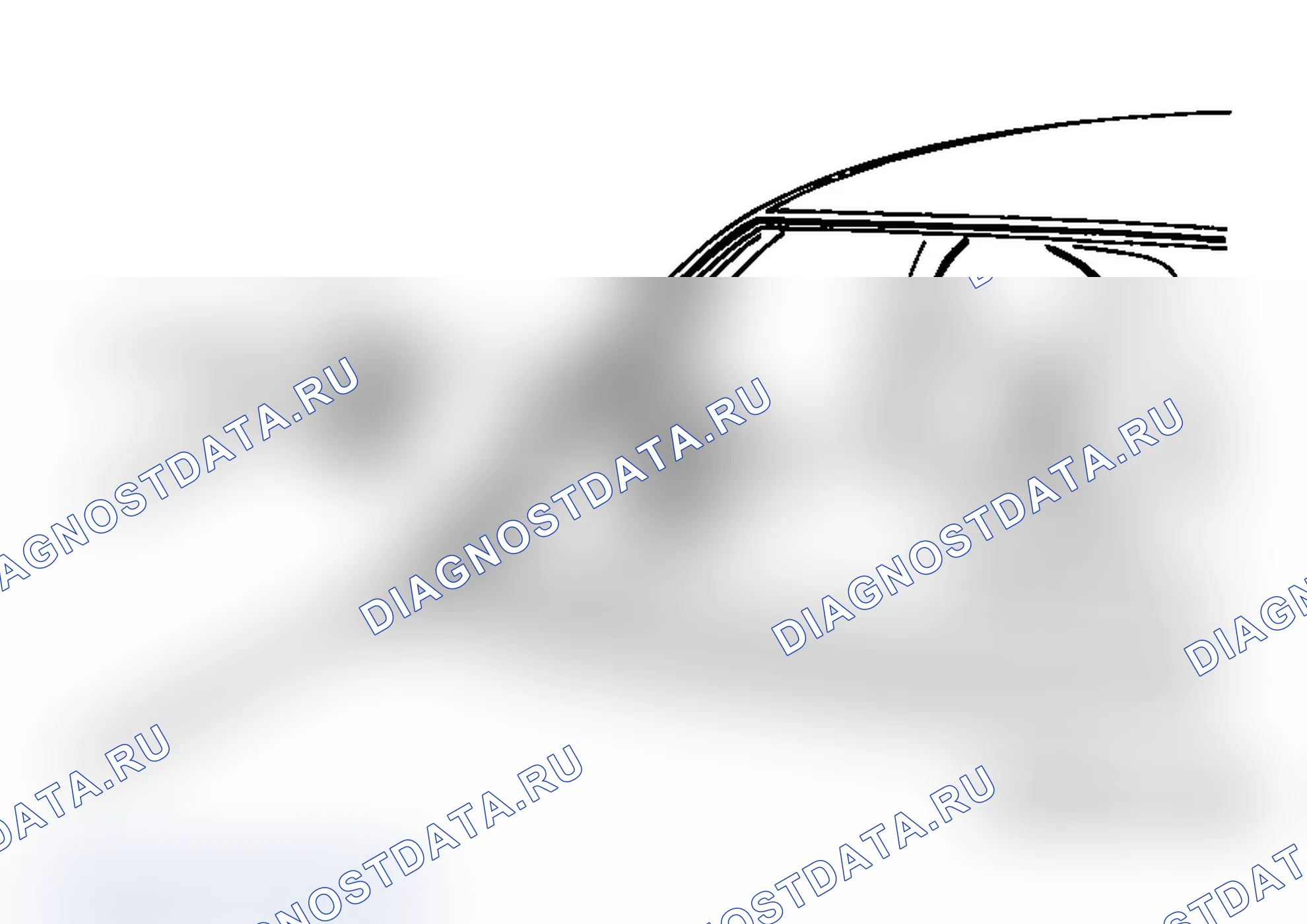 Рис. 133: <<A>> СНЯТИЕ ЛОБОВОГО СТЕКЛА. Mitsubishi Lancer Ralliart IX рестайлинг