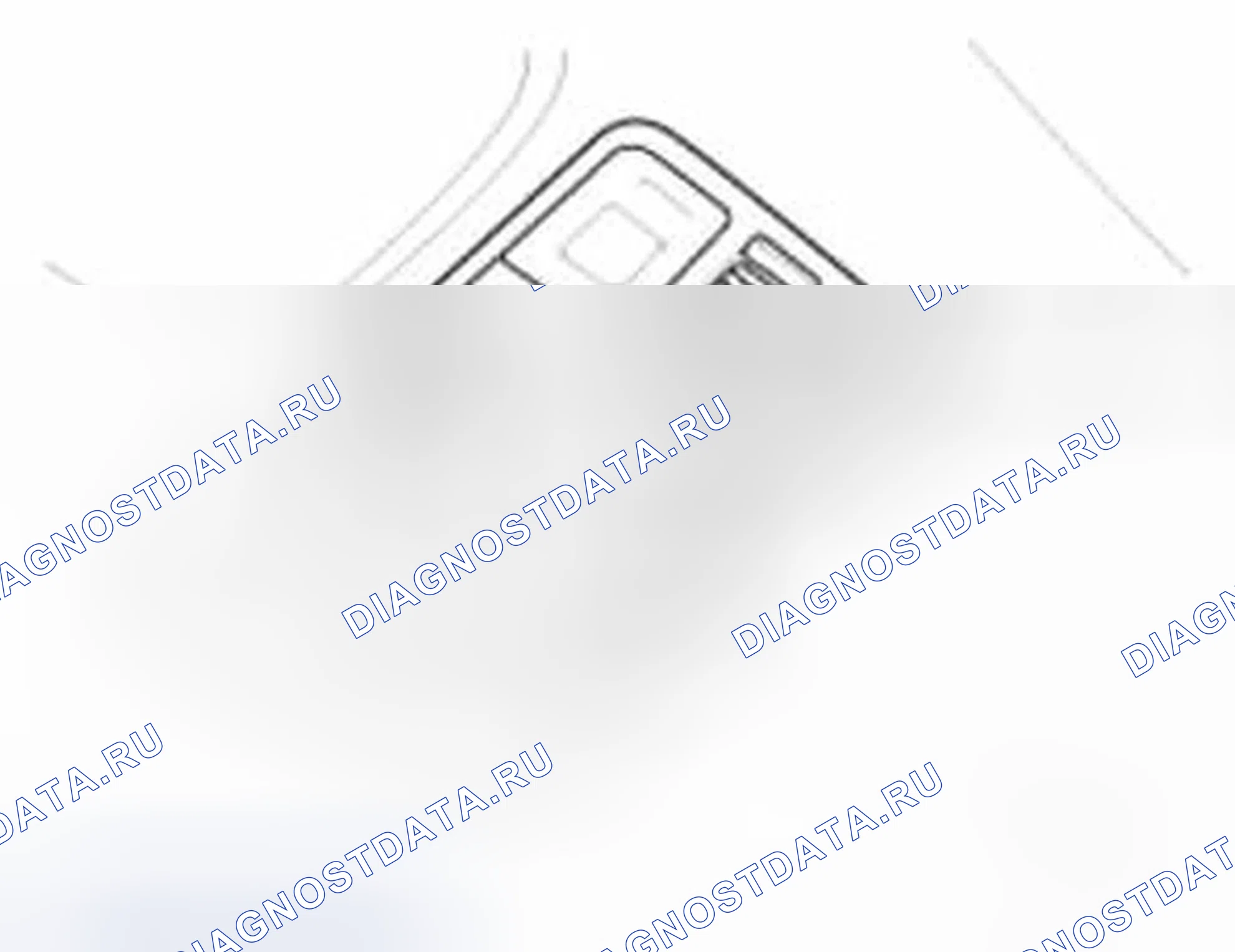 Рис. 3: Проверка люка и складной верха кузова. Hyundai Elantra V