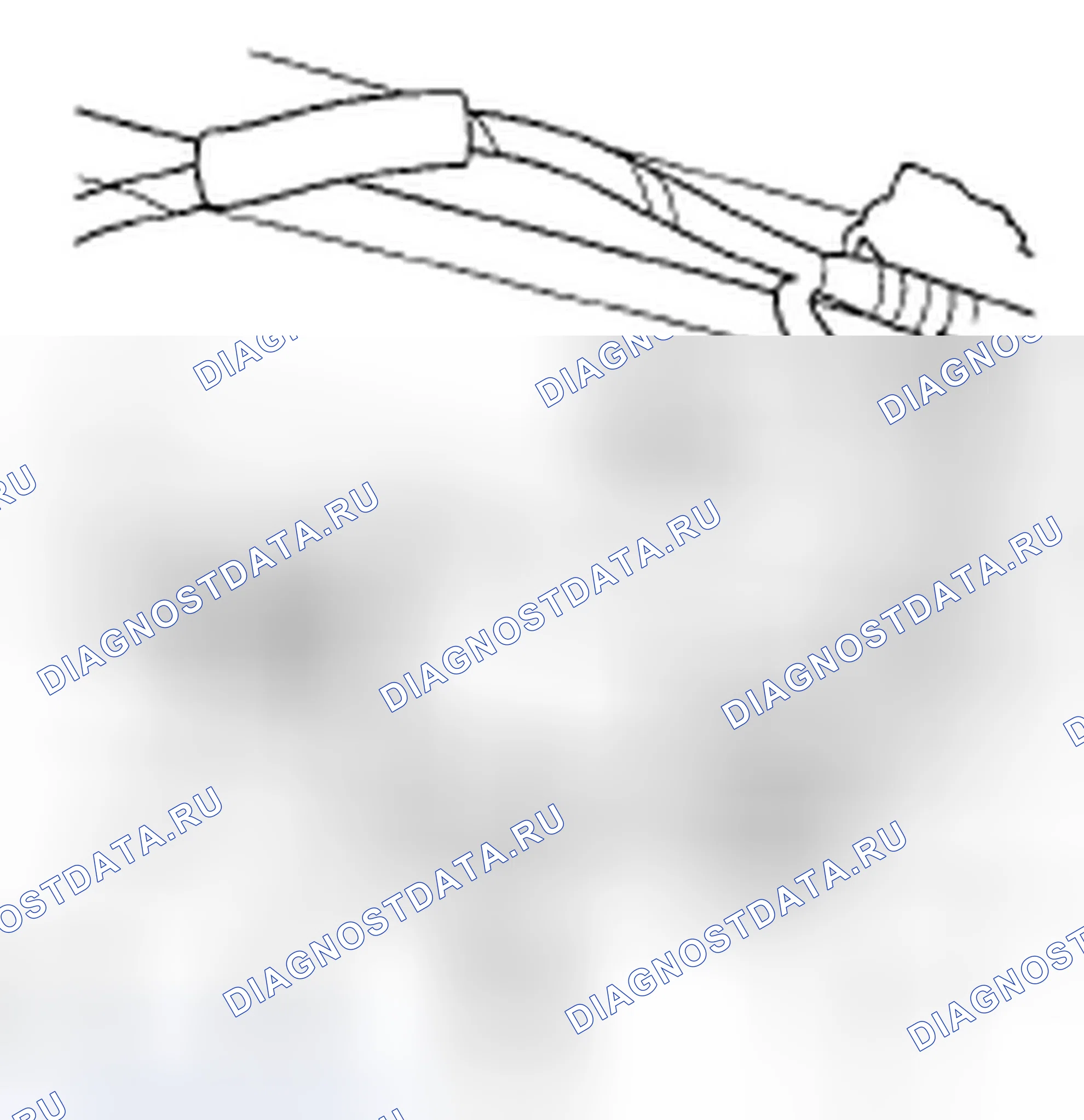 Рис. 19: Замена усилителя антенны AM / FM. Honda Ridgeline I