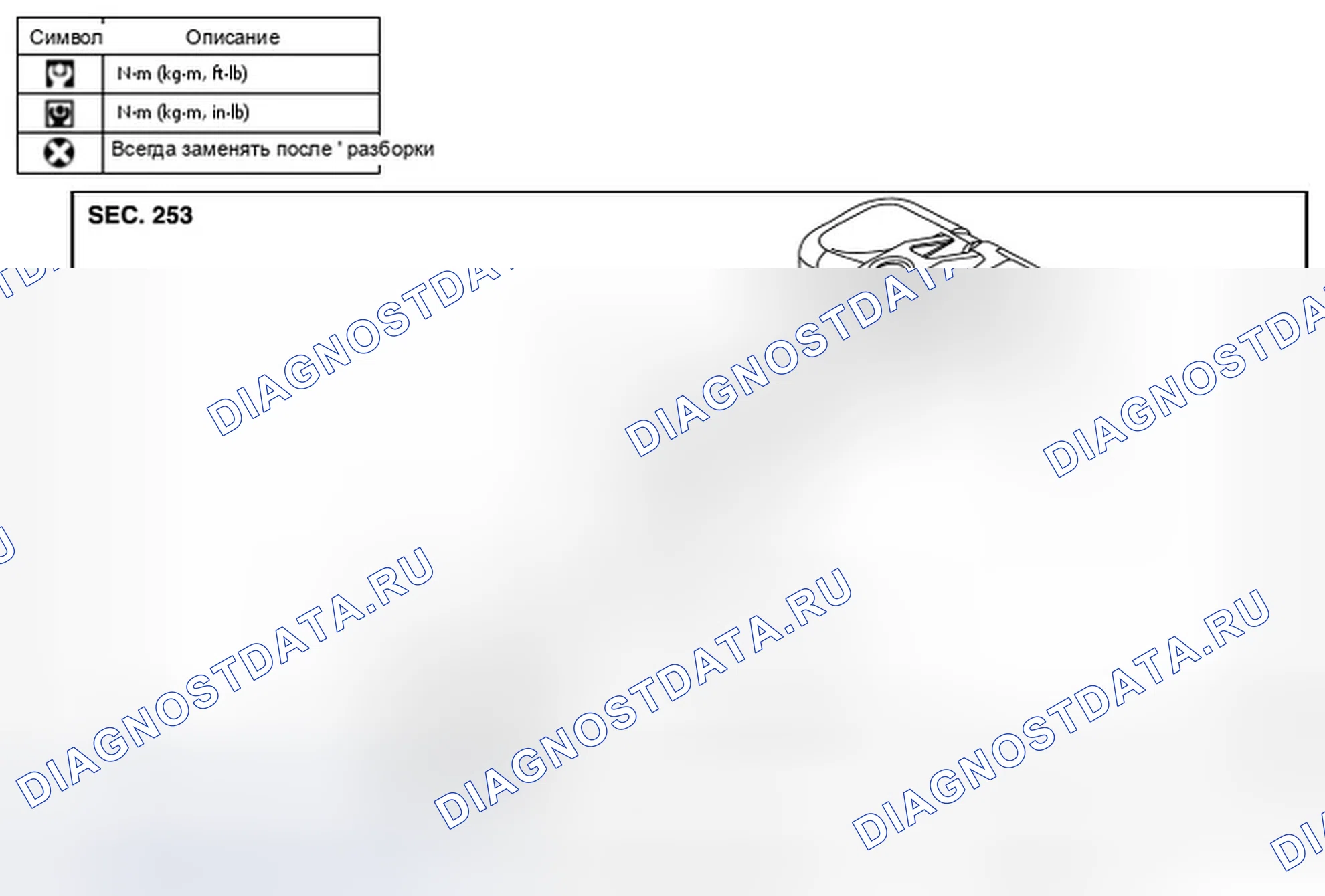 Рис. 28: Разнесенный вид. Infiniti QX56 II
