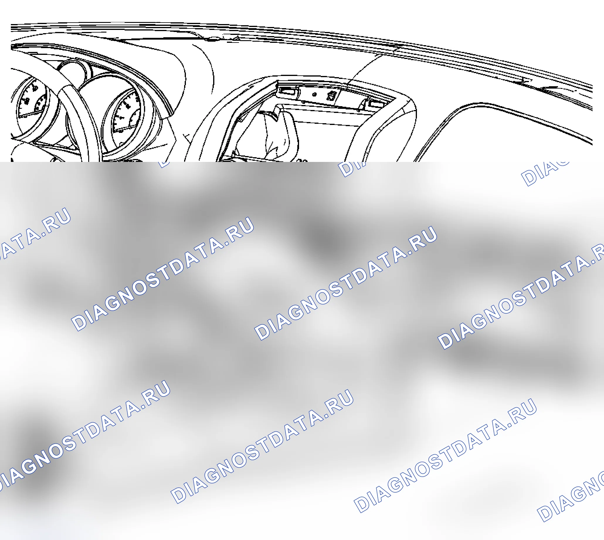 Рис. 63: Замена передней крышки передней напольной консоли (SKY). Pontiac Solstice I final