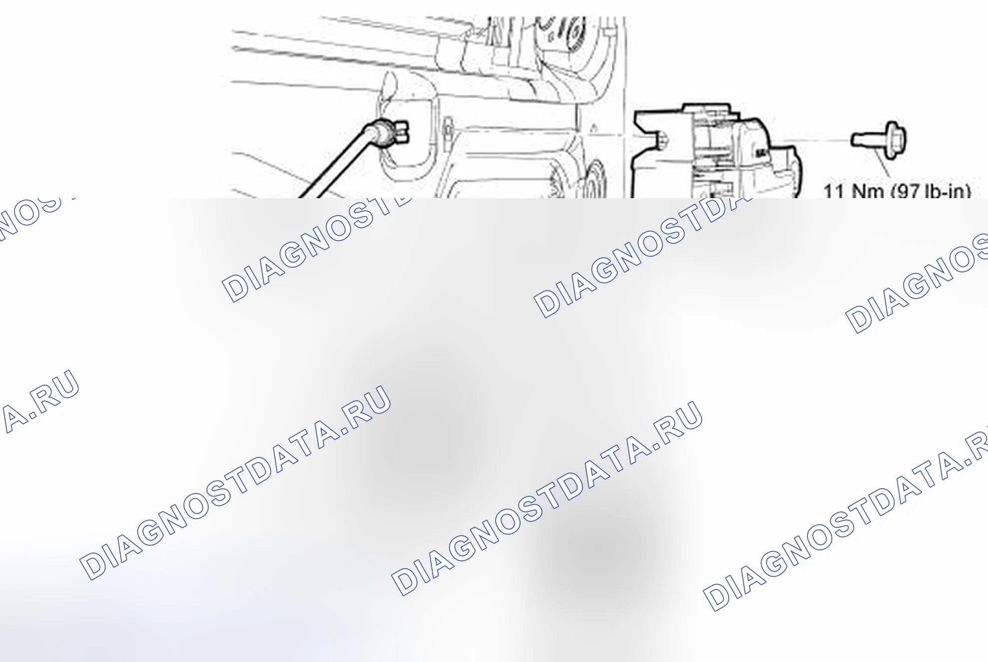 Рис. 59: Внутренняя ручка двери. Hyundai Lafesta I