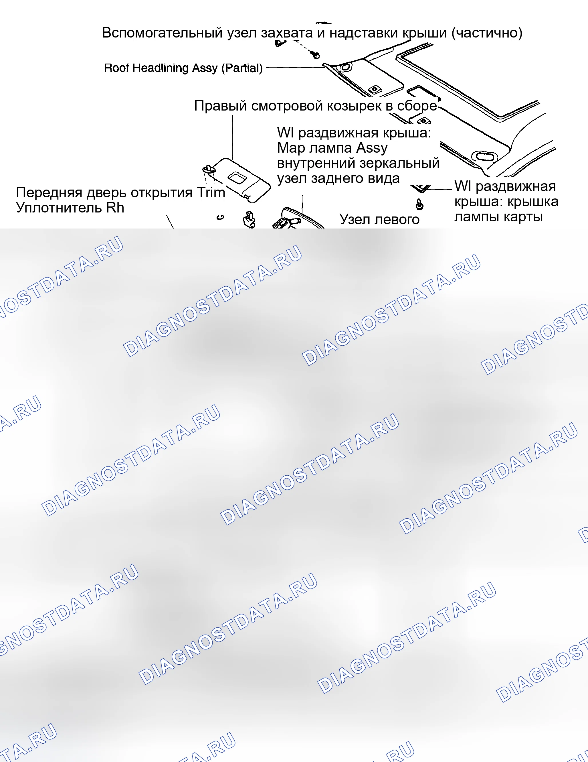 Рис. 15: КОМПОНЕНТЫ. Toyota Matrix E130